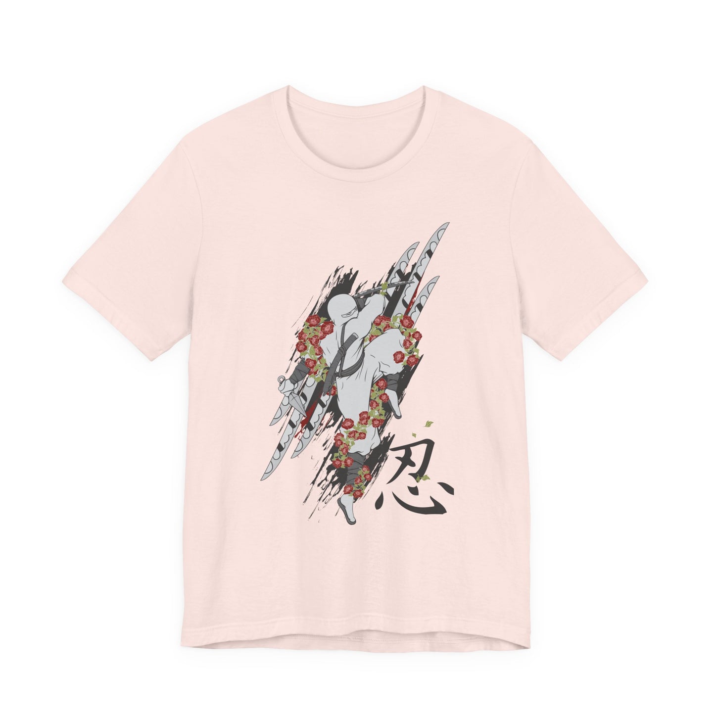 Ninja Samurai Artwork Graphic Unisex Cotton T-Shirt r5