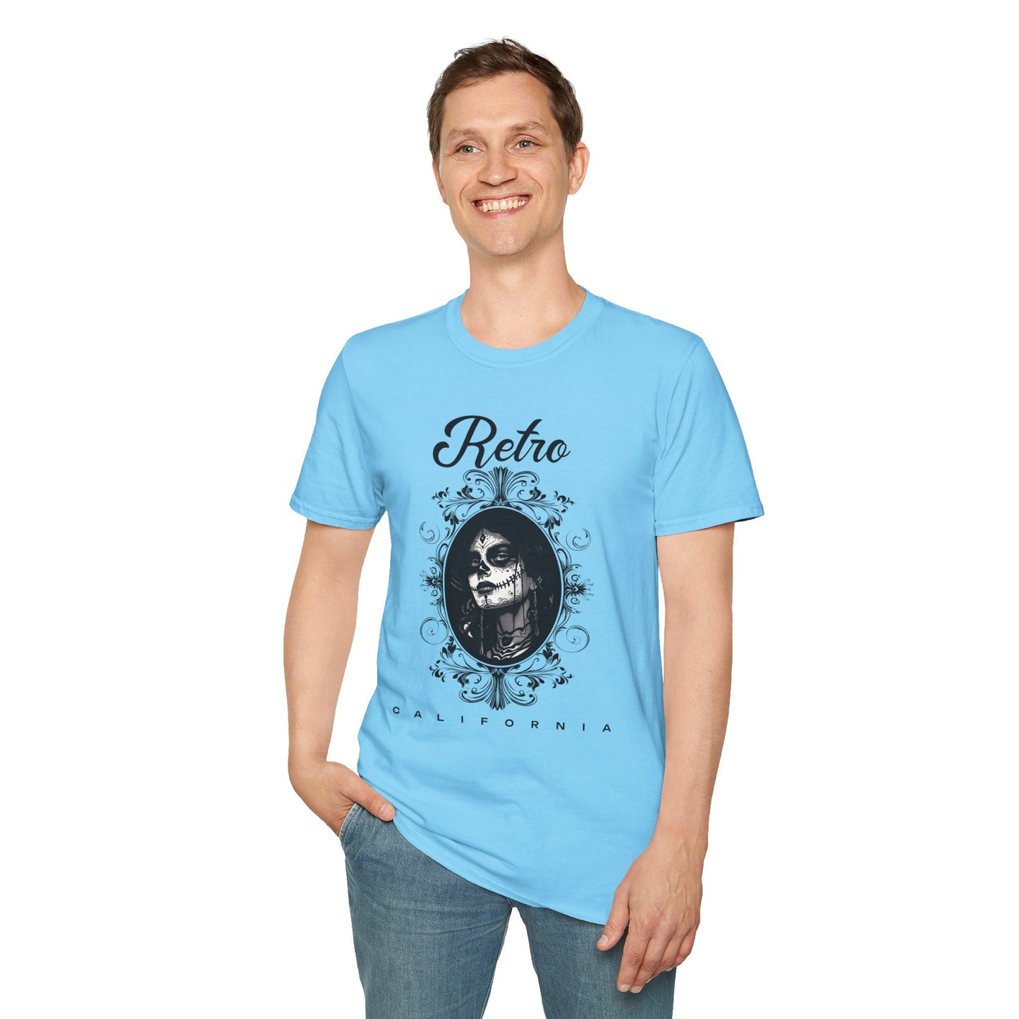 Retro T Shirt, Retro Design Shirt, Retro Art Tee Shirt, T-shirt with Retro Style
