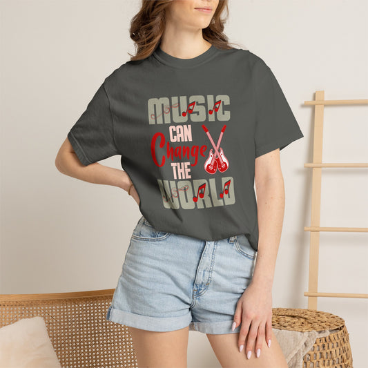 Music Graphic Design Unisex Cotton T-shirt 062
