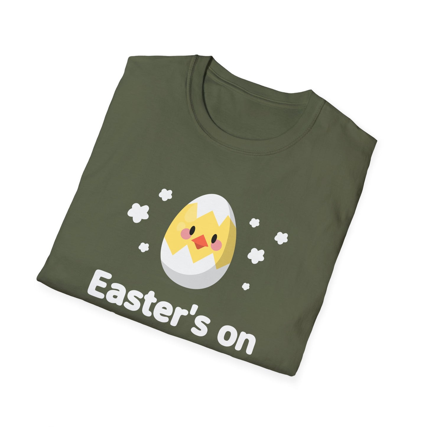 Easter Day T-Shirt, Tee Shirt with Easter Signature, T Shirt with Easter Prints, Tee Shirt with Easter Design - 1