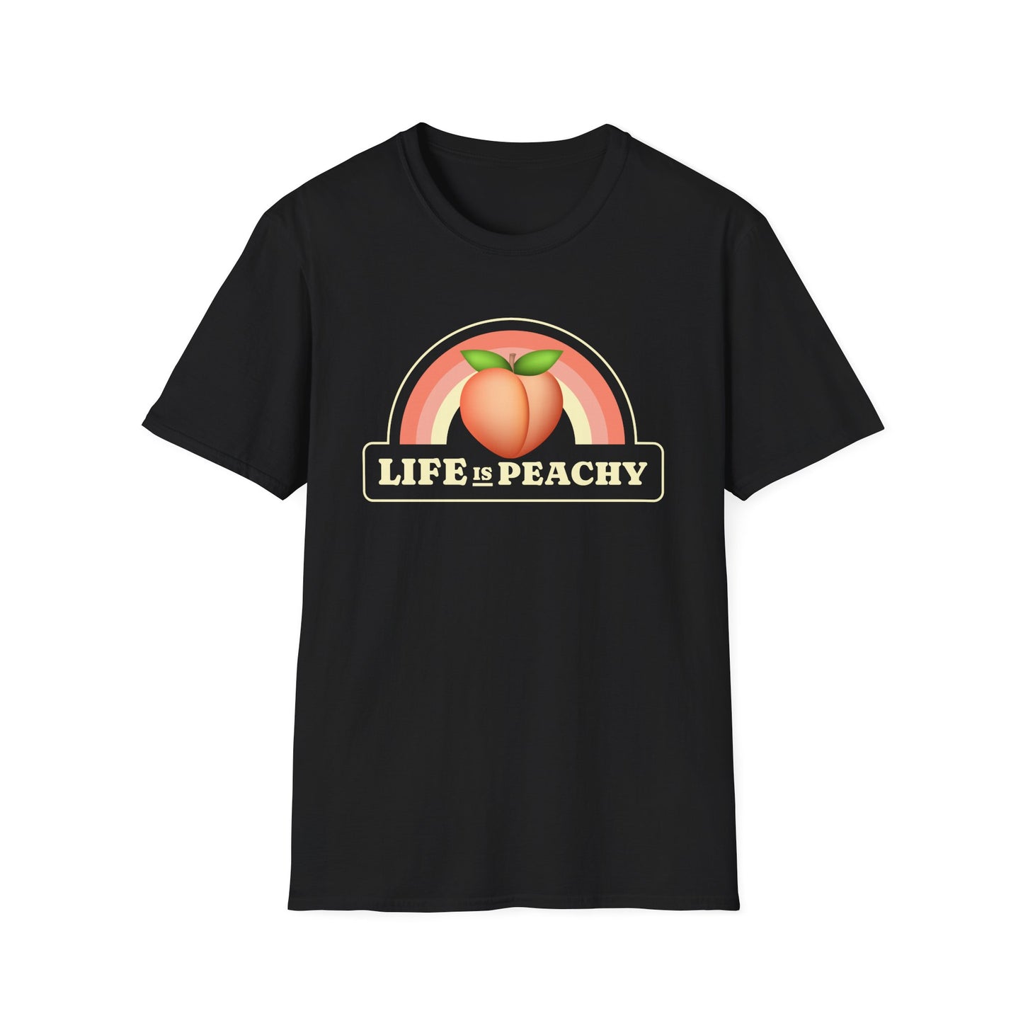 Food Tees, Funny Food T Shirts, Funny T Shirts, Shirt with Fruits, Shirt with Peach