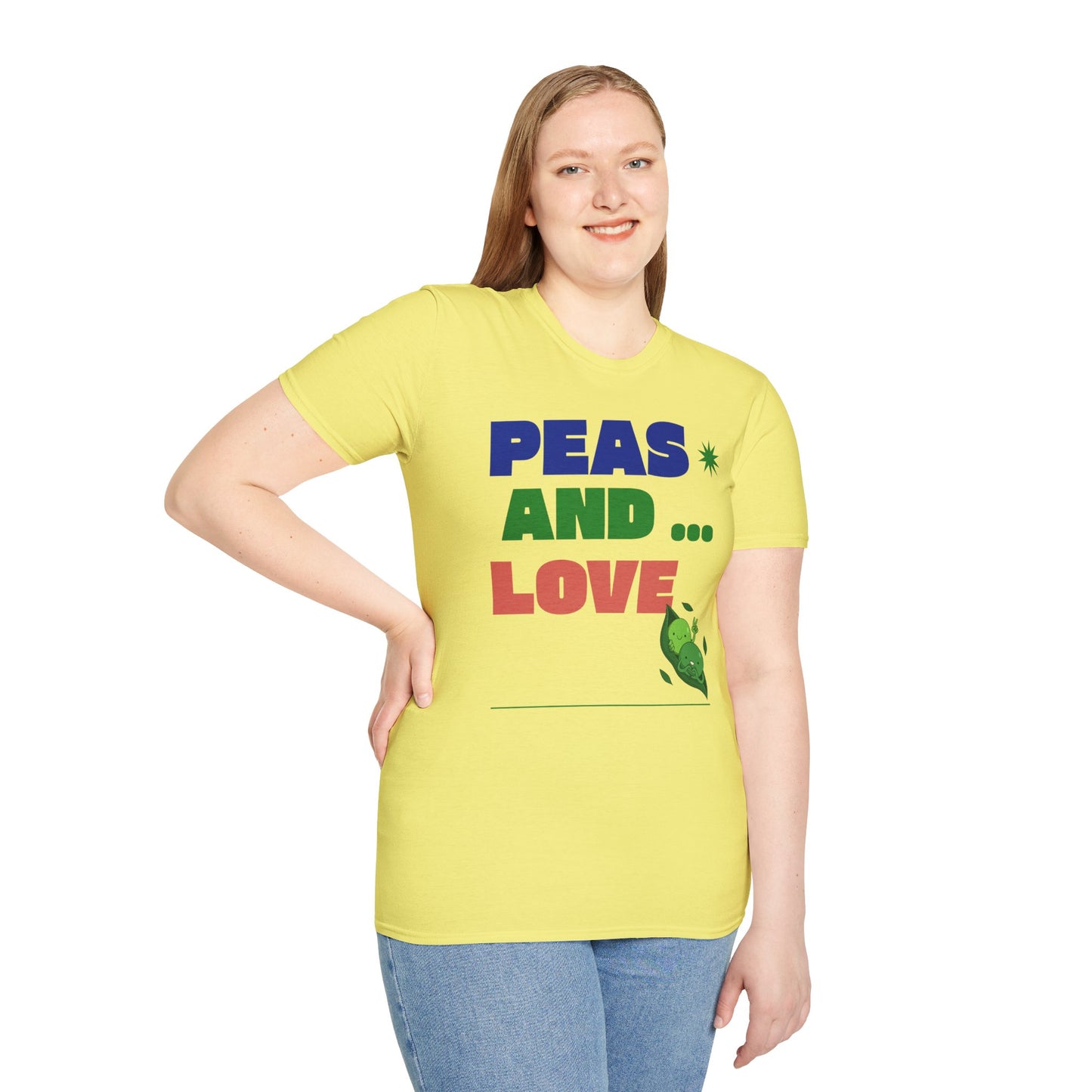 Food Tees, Funny Food T Shirts, Funny T Shirts, Shirt with Vegetables, Shirt with Peas