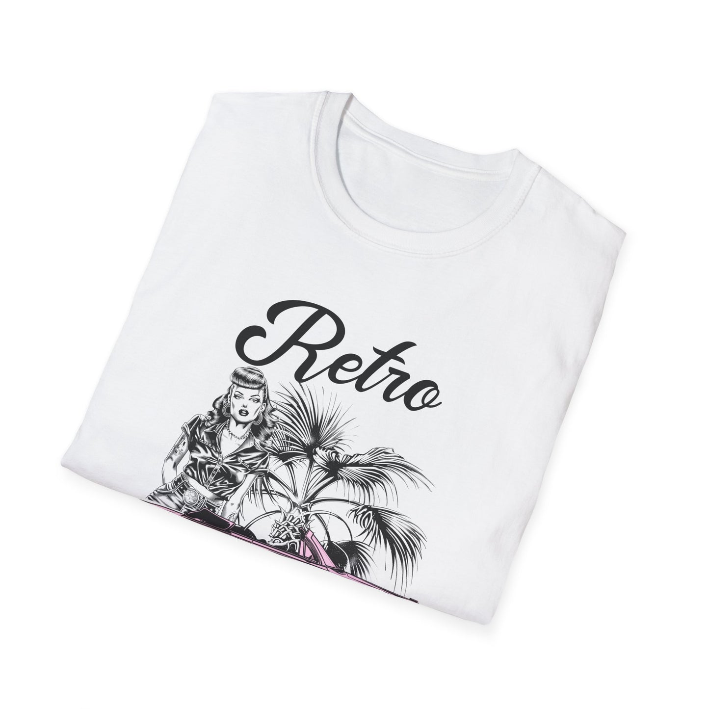 Retro T Shirt, Retro Design Shirt, Retro Art Tee Shirt, T-shirt with Retro Style