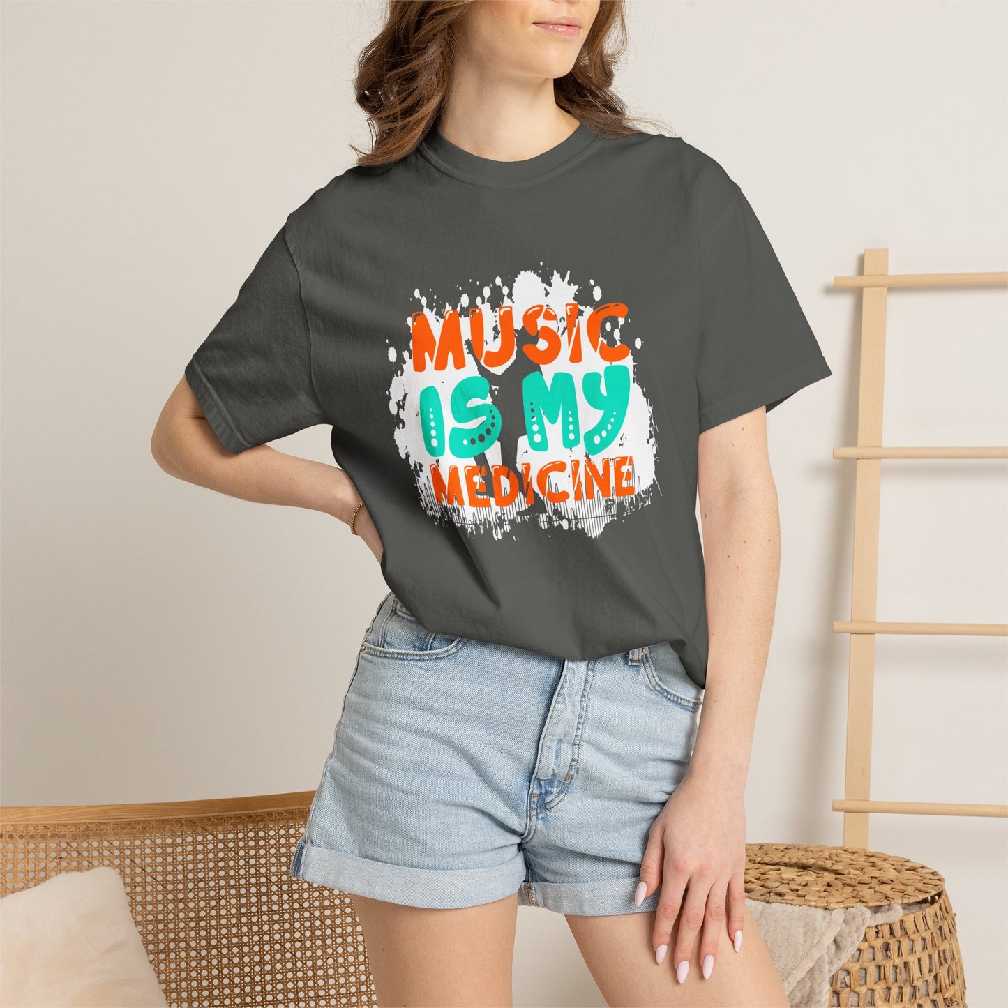 Music Graphic Design Unisex Cotton T-shirt 068