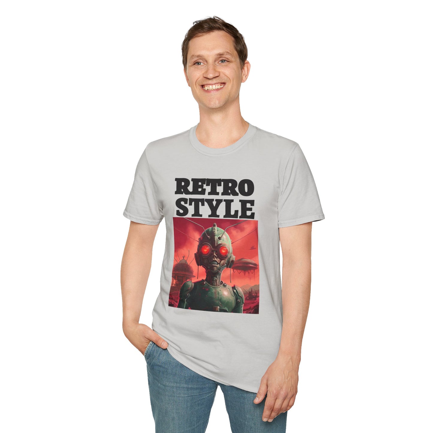 Retro T Shirt, Retro Design Shirt, Retro Art Tee Shirt, T-shirt with Retro Style