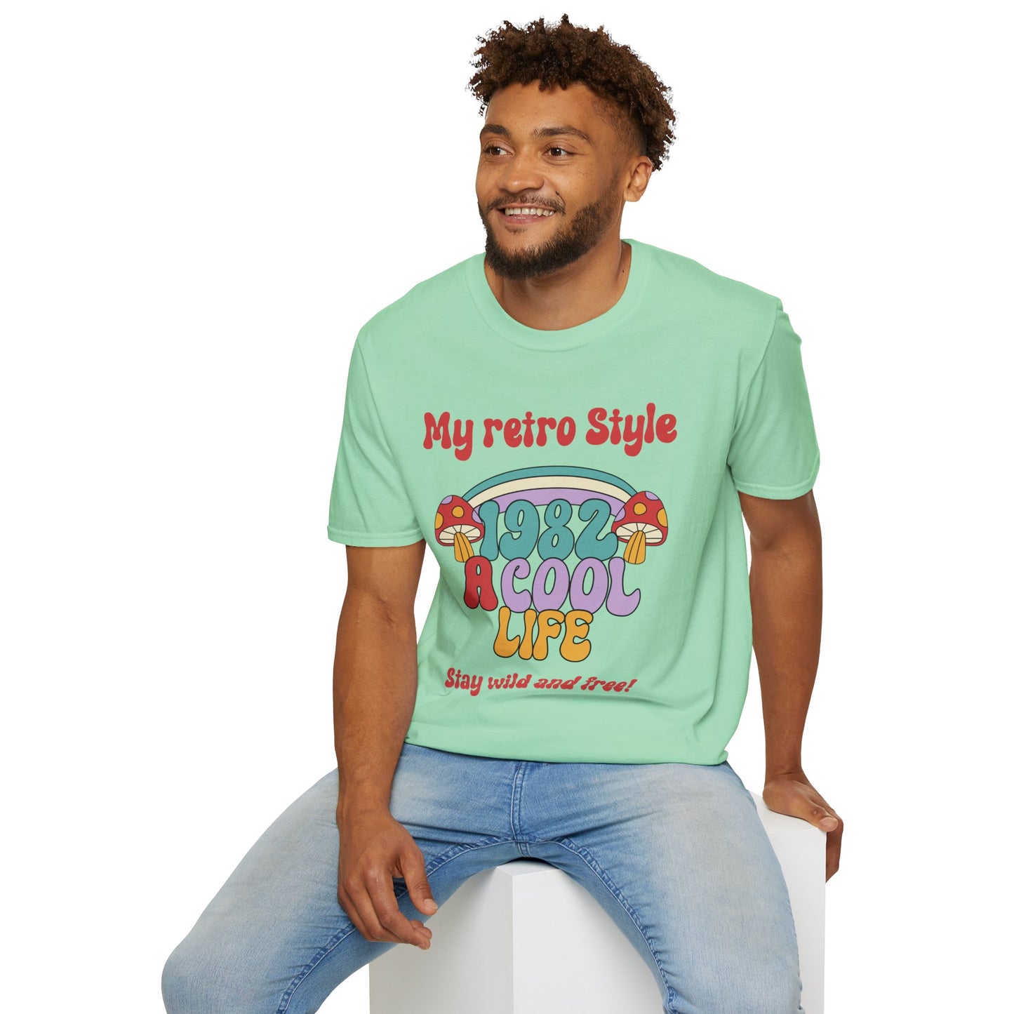 Retro T Shirt, Retro Design Shirt, Retro Art Tee Shirt, T-shirt with Retro Style