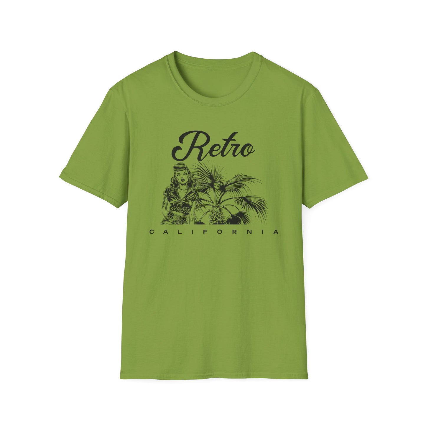 Retro T Shirt, Retro Design Shirt, Retro Art Tee Shirt, T-shirt with Retro Style