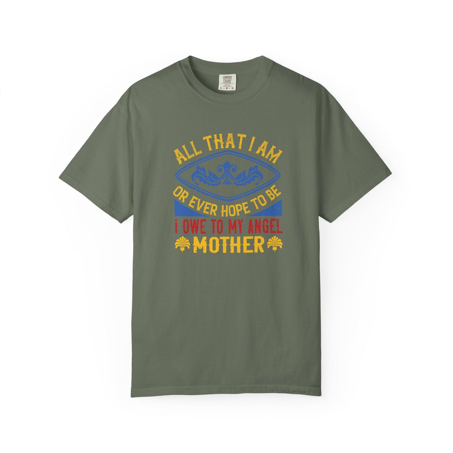 Mom T-shirt Mother Day Mama Tee Unisex Comfort Colors Garment-Dyed Cotton h61