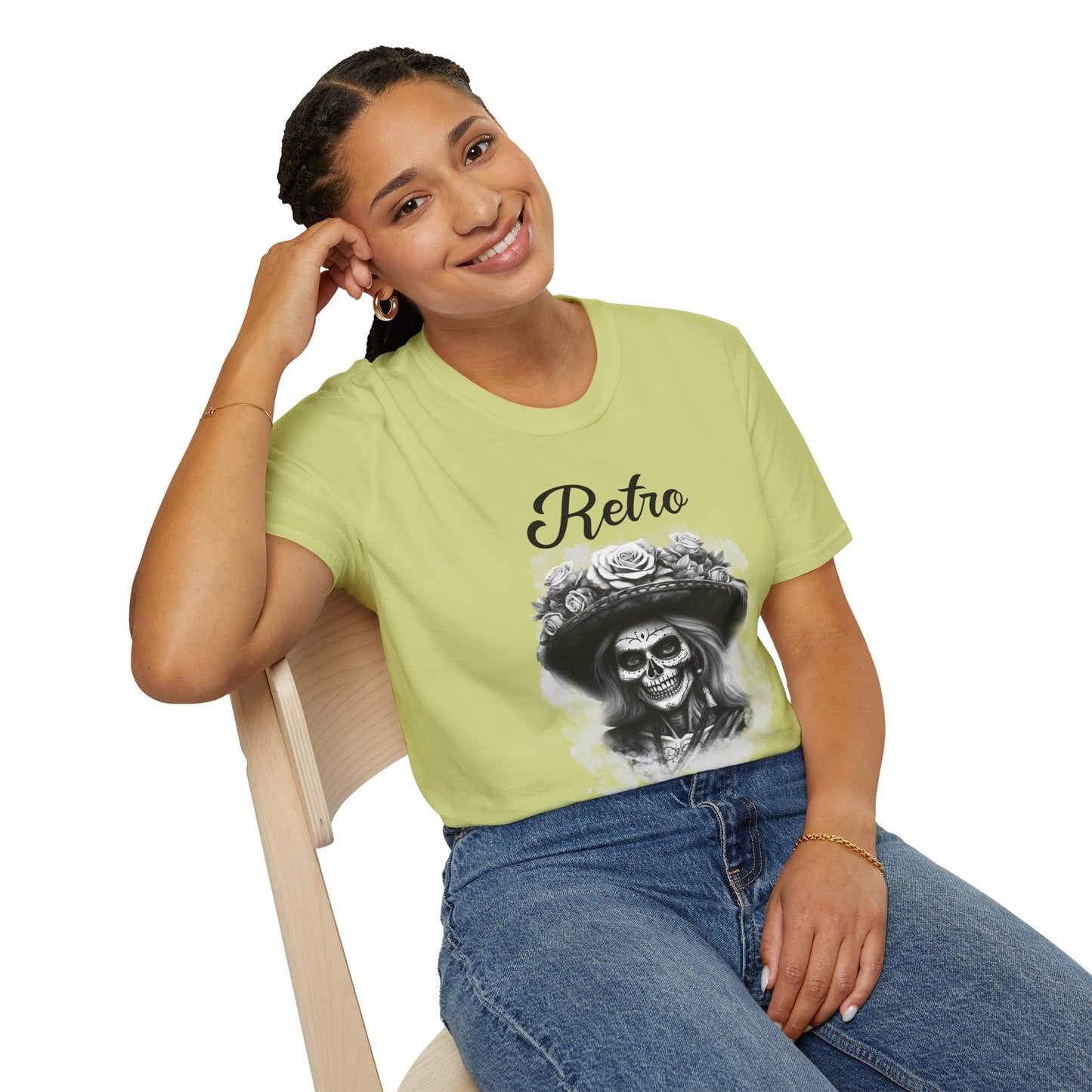 Retro T Shirt, Retro Design Shirt, Retro Art Tee Shirt, T-shirt with Retro Style