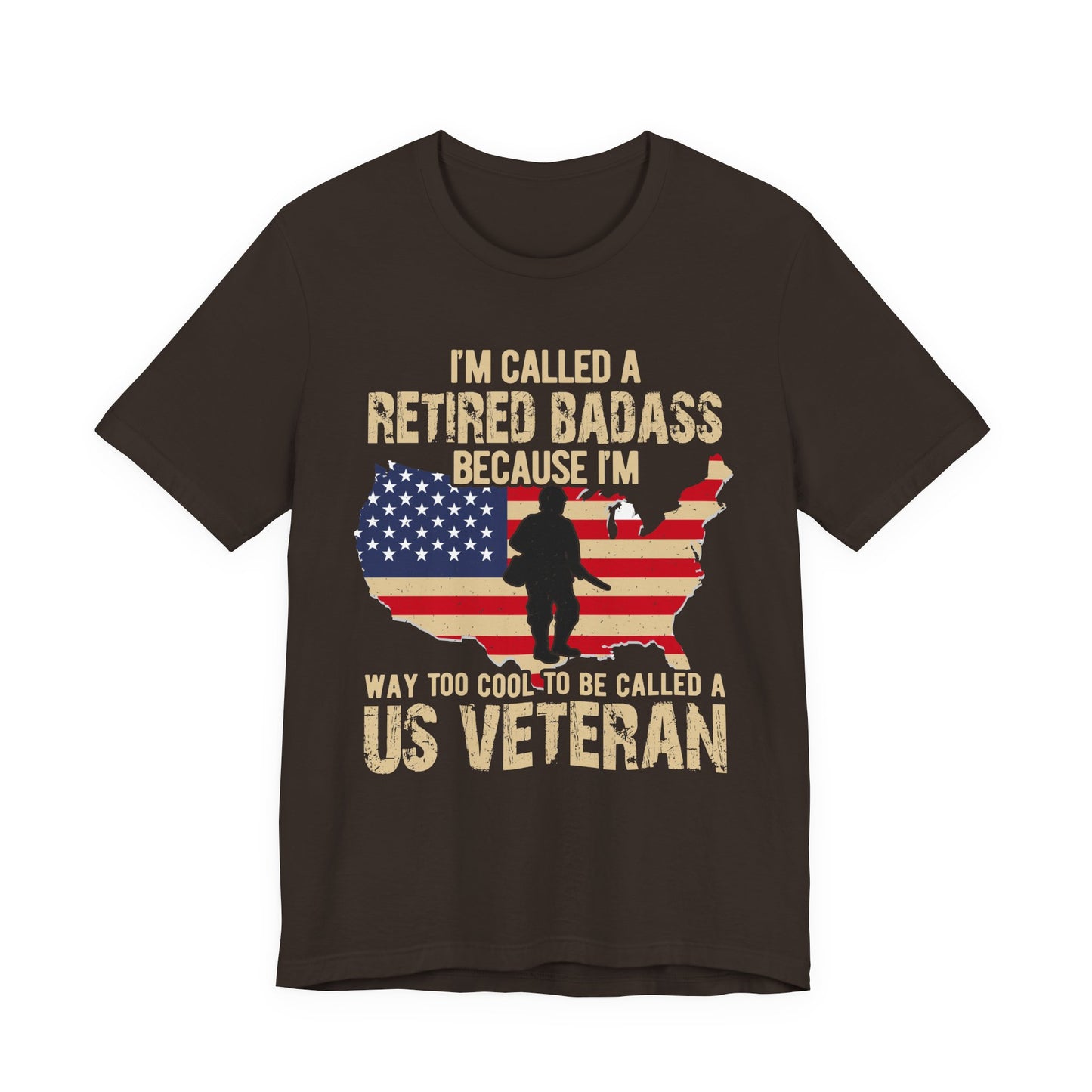 Army Veteran Patriotic Graphic Design Unisex Cotton T-Shirt v22