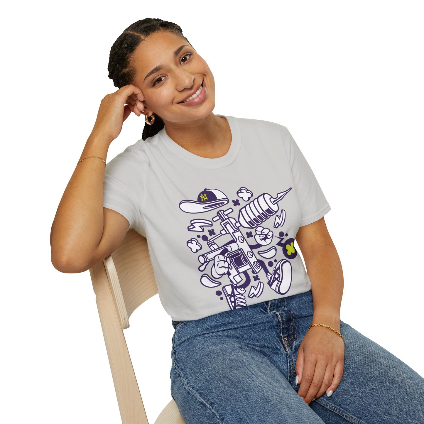 Cartoon T-Shirt, Animation T-Shirt, Funny Tee Shirt - 39