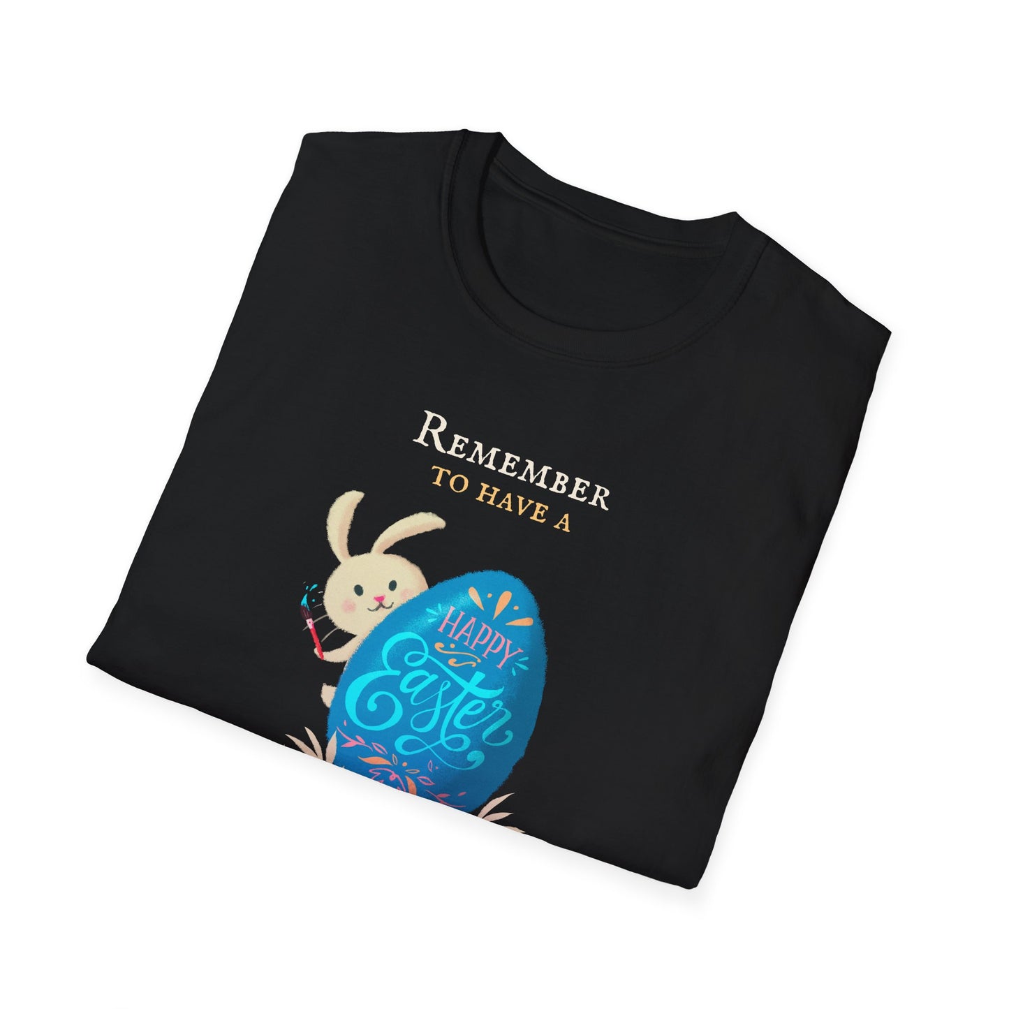 Easter Bunny Egg T-Shirt, Tee Shirt with Easter Signature, T Shirt with Easter Prints, Tee Shirt with Easter Design - 8