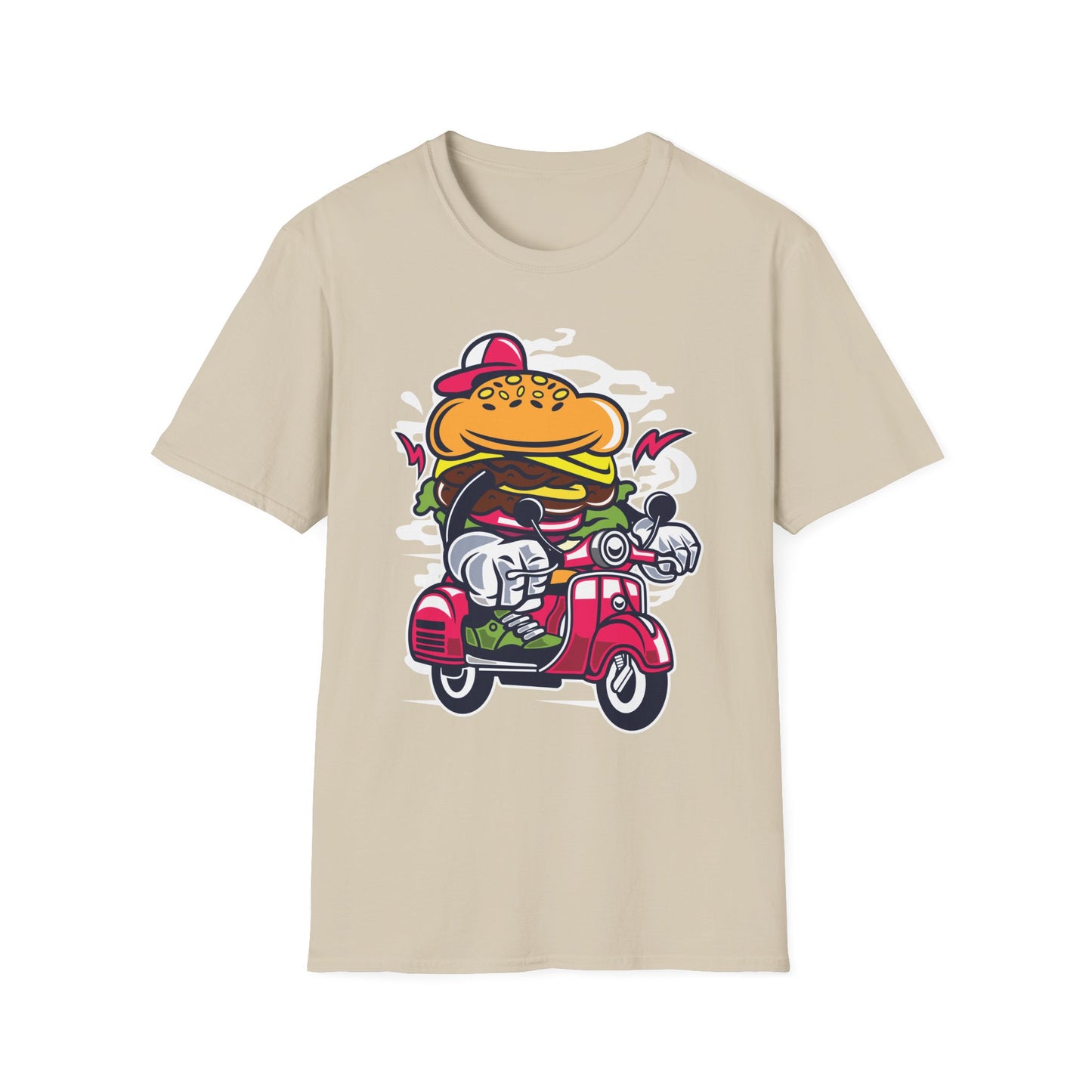 Cartoon T Shirt Animation Tee Funny Unisex Softstyle Gildan 64000 100 Percent Ring Spun Cotton