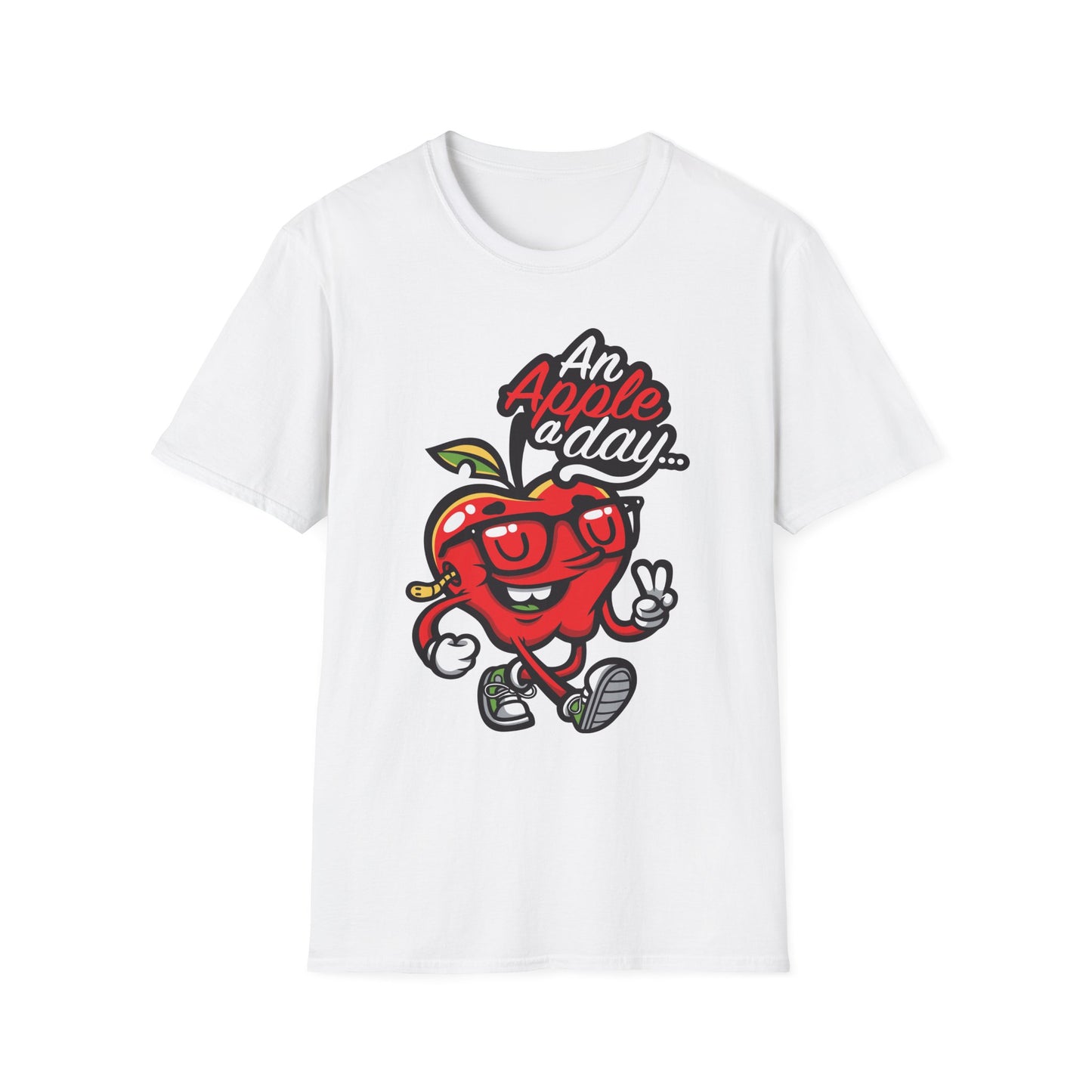 Cartoon T Shirt Animation Tee Funny Tee Unisex Softstyle Cotton Shirt Gildan Softstyle 64000