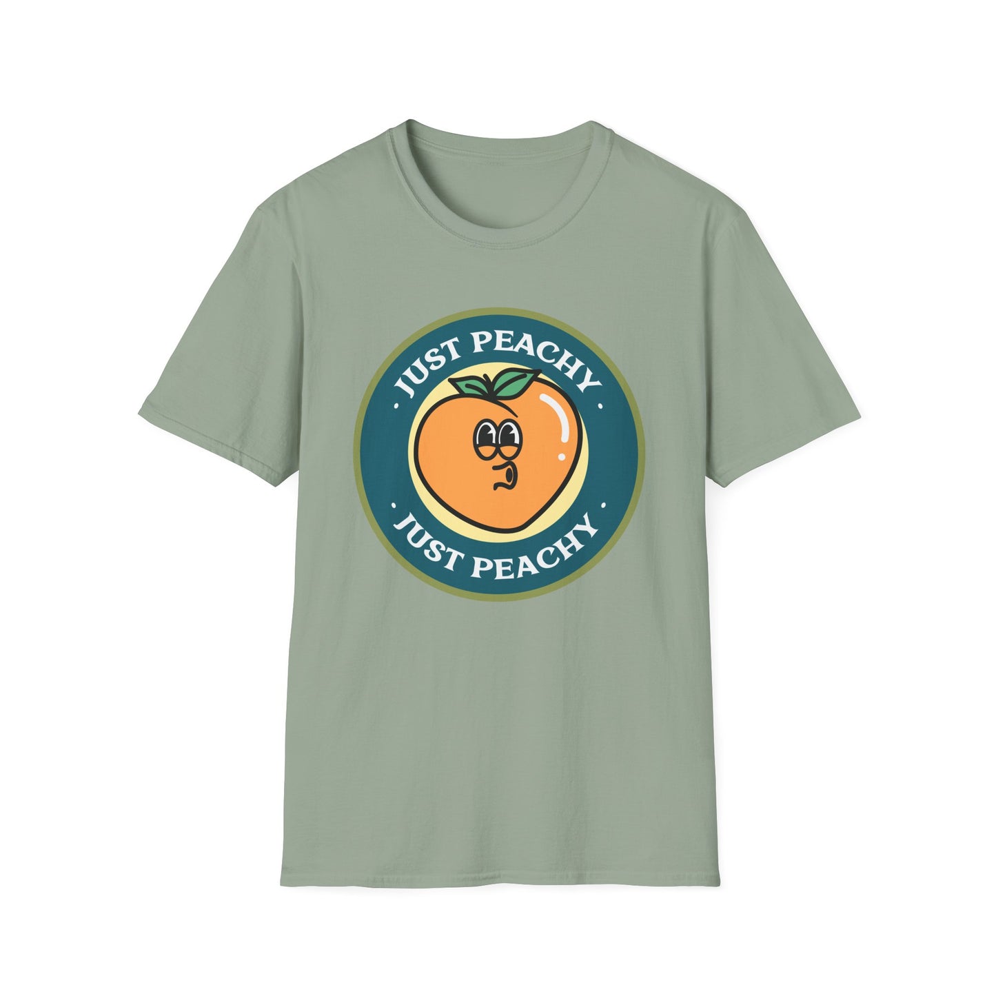 Food Tees, Funny Food T Shirts, Funny T Shirts, Shirt with Fruits, Shirt with Peach