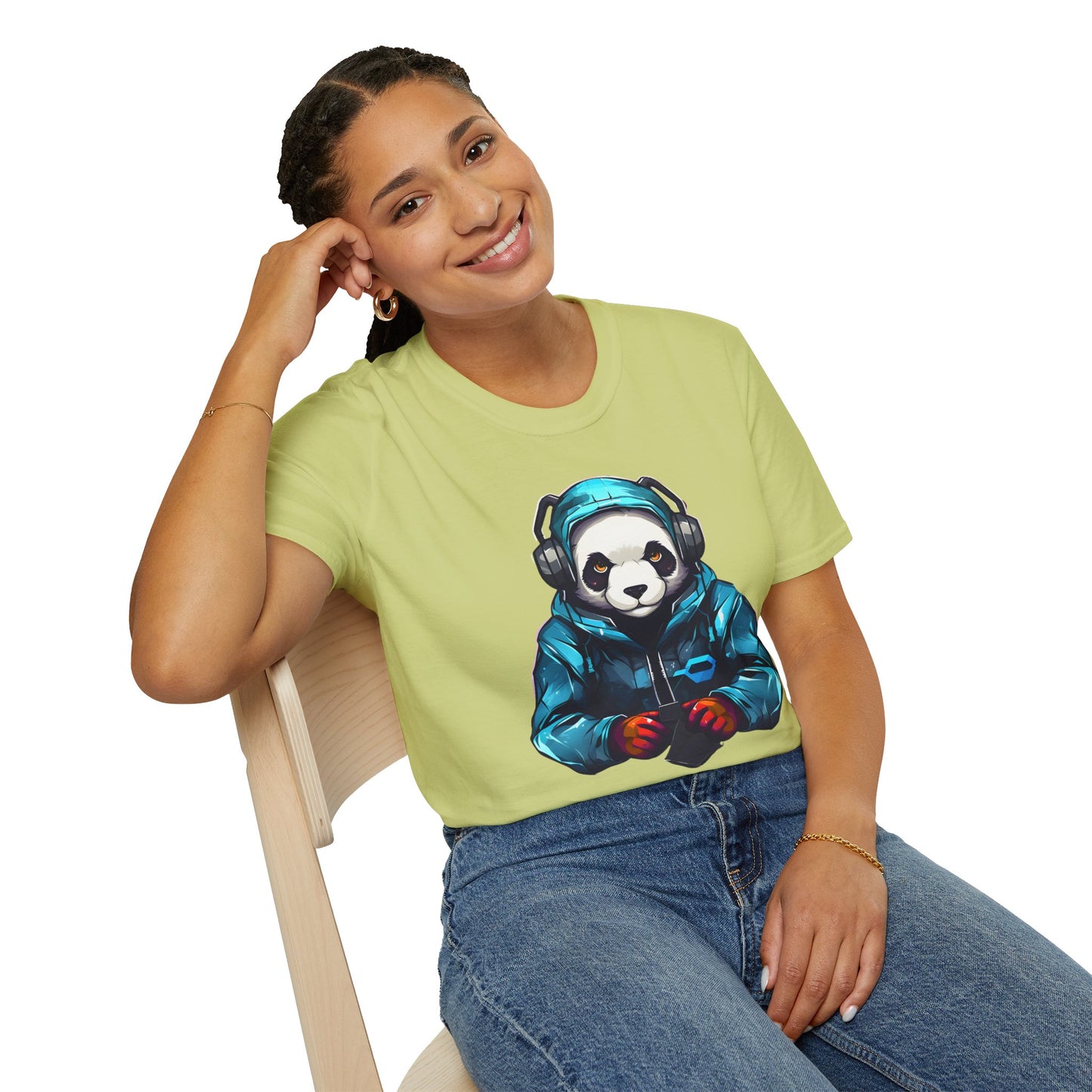 Animals Tees, Funny Animals Shirt, T Shirts with Funny Animals, T-Shirt with Panda, Panda Tees