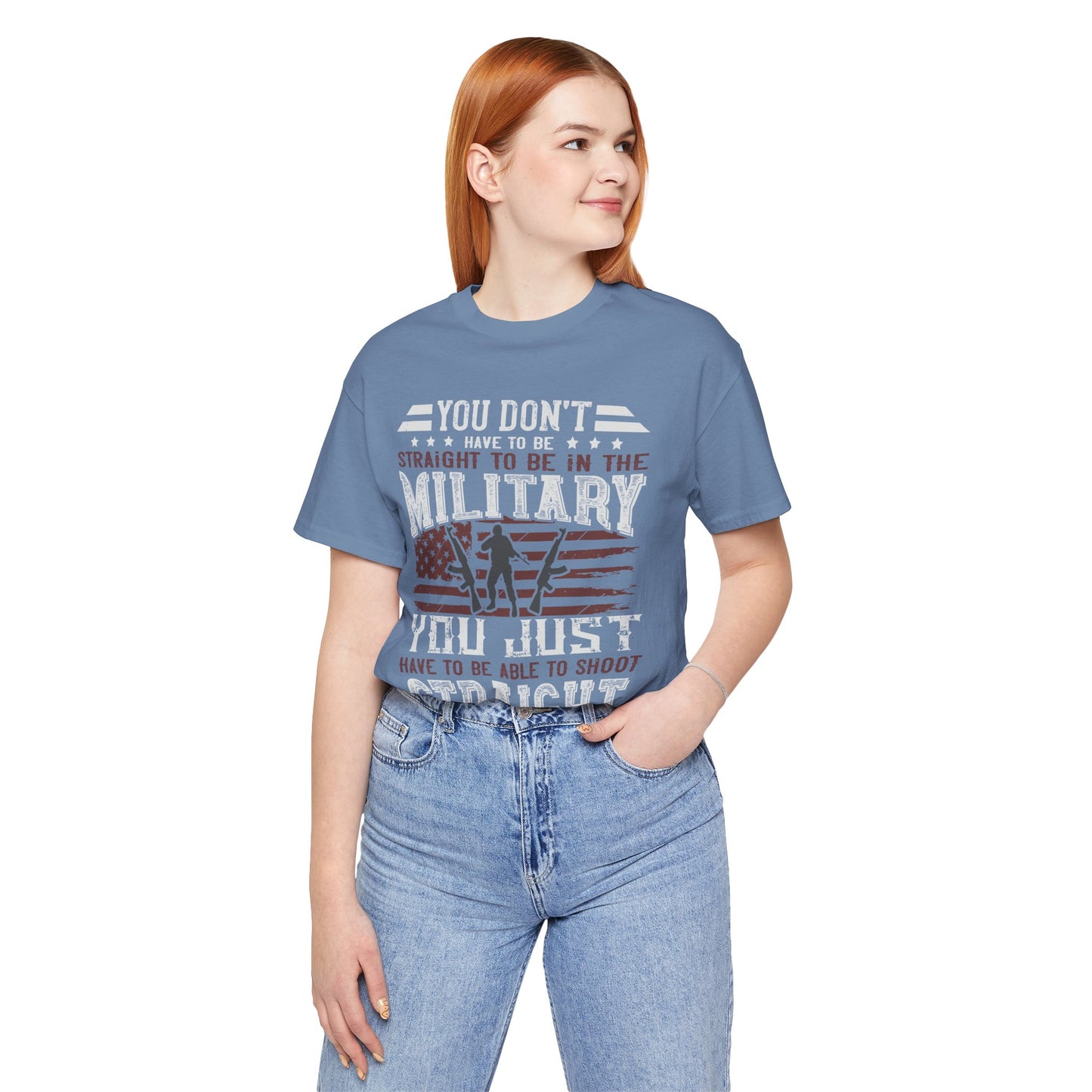 American Flag Graphic Unisex Cotton T-Shirt a1