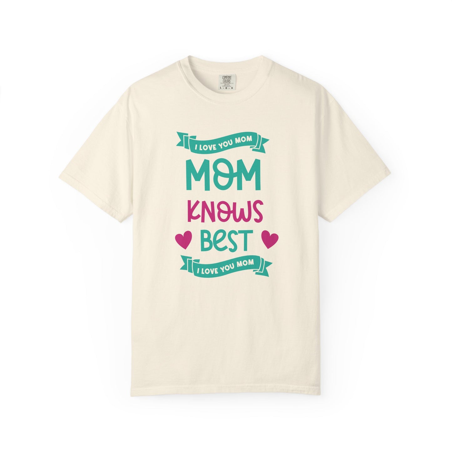 Mom T-shirt Mother's Day Mama Tee Unisex Comfort Colors Garment-Dyed Cotton h16