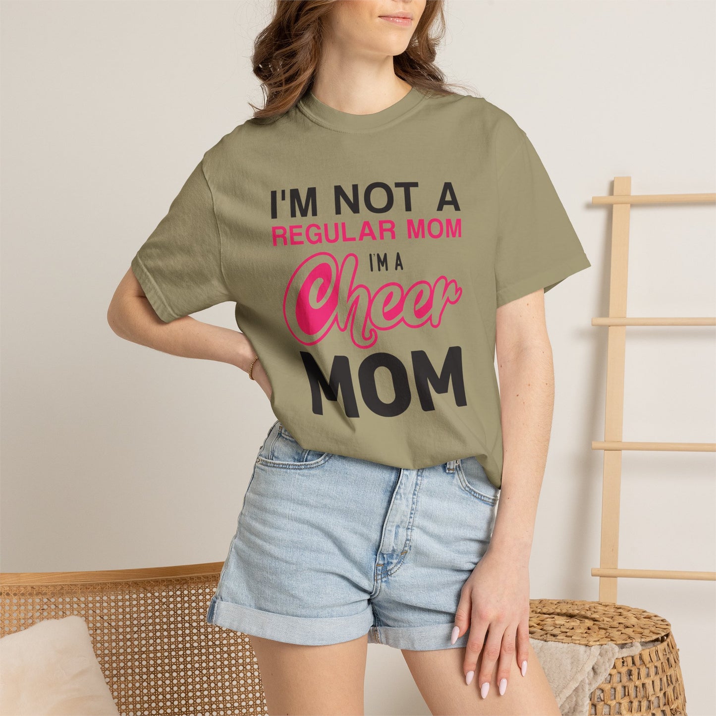 Mom T-shirt Mother's Day Mama Tee Unisex Comfort Colors Garment-Dyed Cotton h23