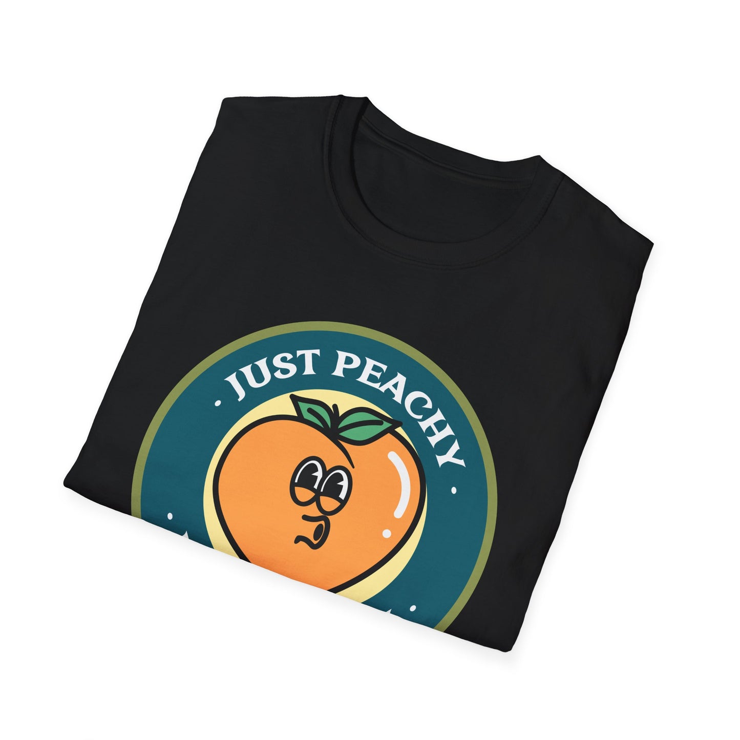 Food Tees, Funny Food T Shirts, Funny T Shirts, Shirt with Fruits, Shirt with Peach