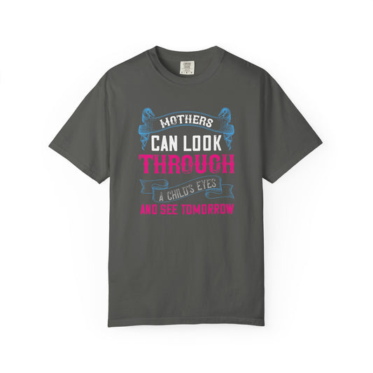 Mom T-shirt Mother Day Mama Tee Unisex Comfort Colors Garment-Dyed Cotton h86