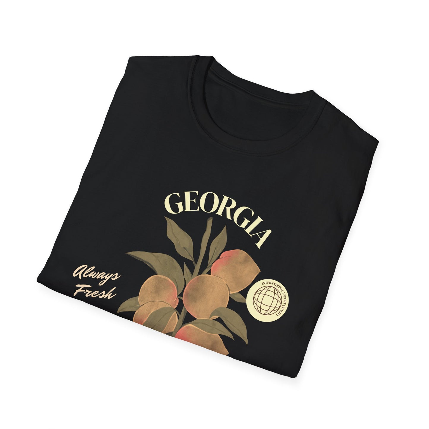 Food Tees, Funny Food T Shirts, Funny T Shirts, Shirt with Fruits, Shirt with Peach