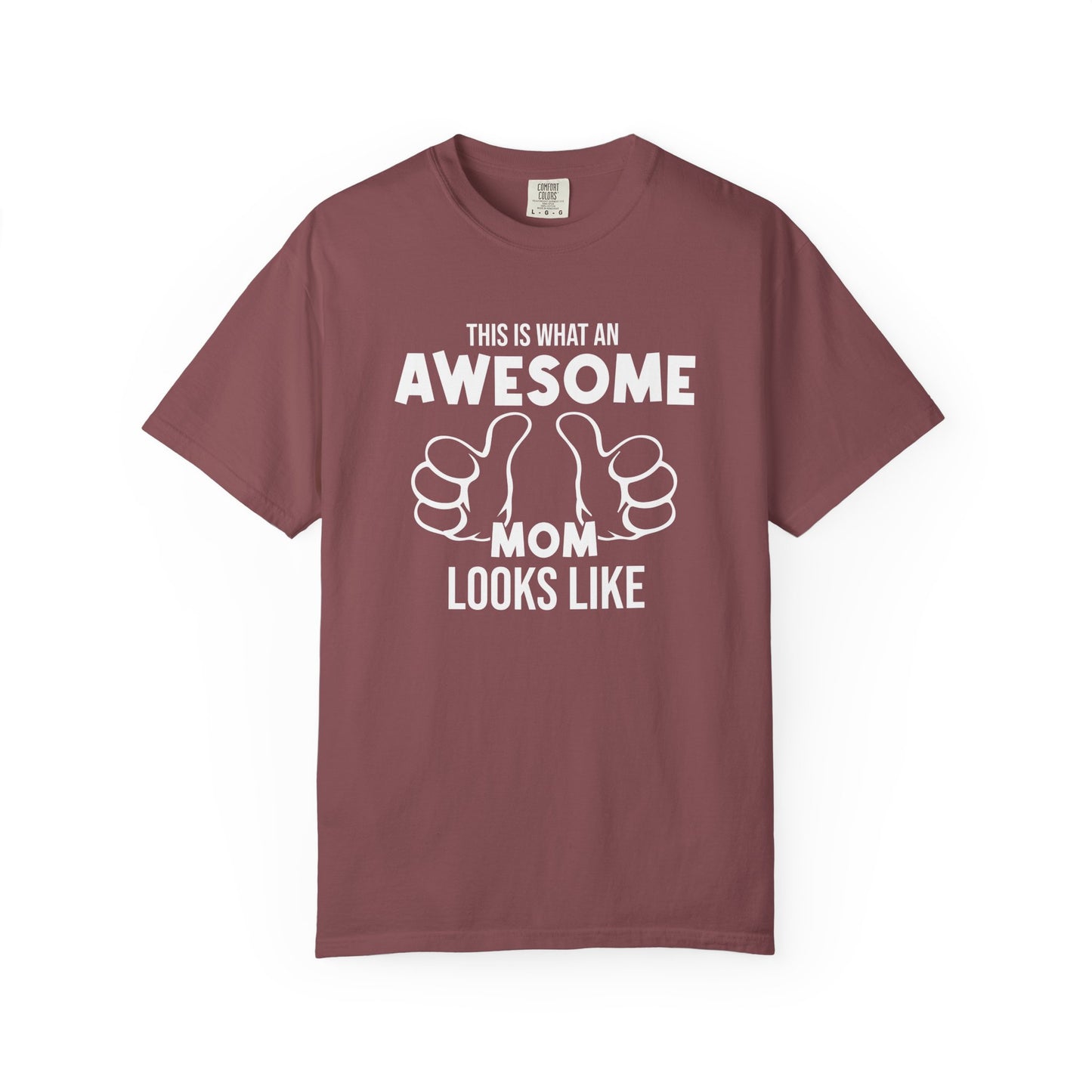 Mom T-shirt Mother's Day Mama Tee Unisex Comfort Colors Garment-Dyed Cotton h25