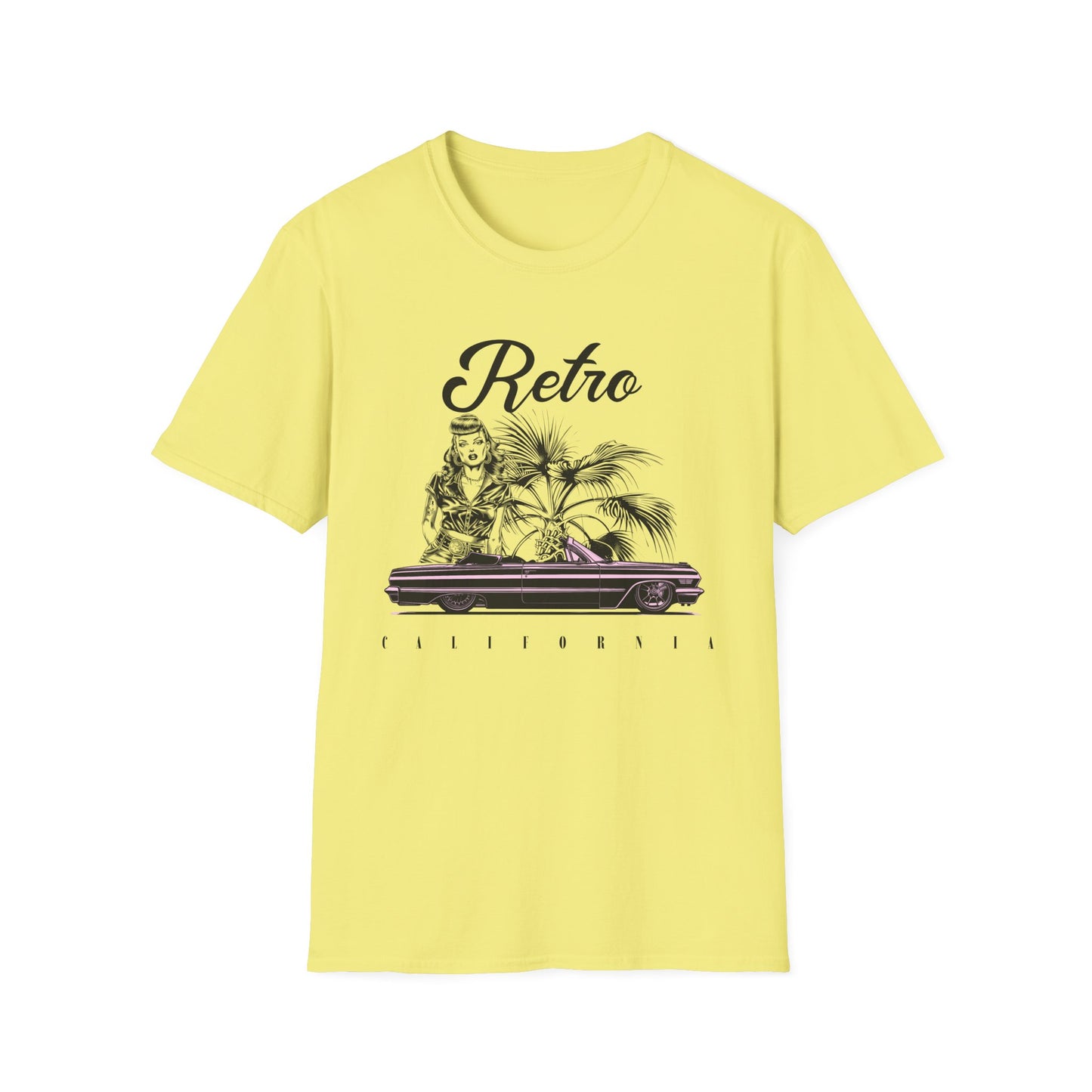 Retro T Shirt, Retro Design Shirt, Retro Art Tee Shirt, T-shirt with Retro Style