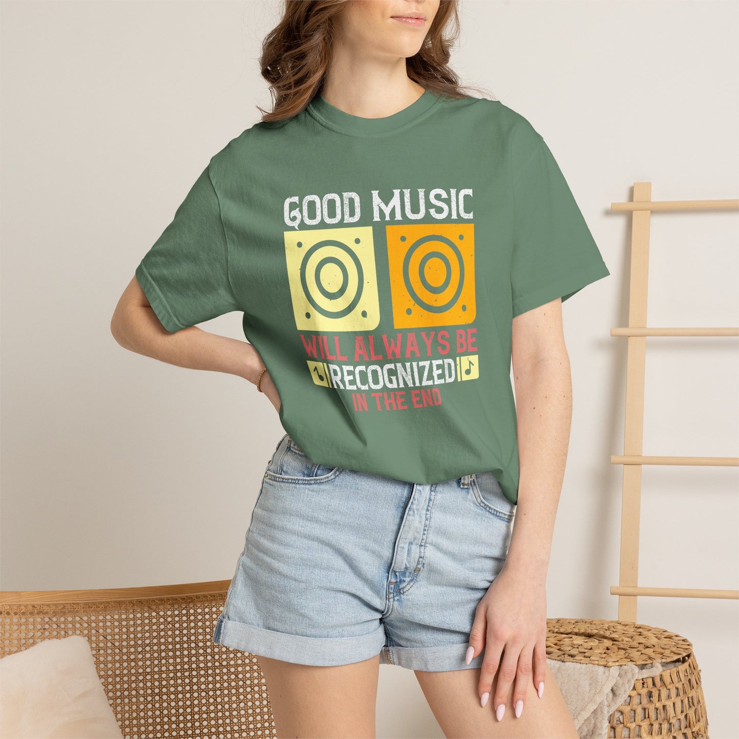 Music Graphic Design Unisex Cotton T-shirt m2