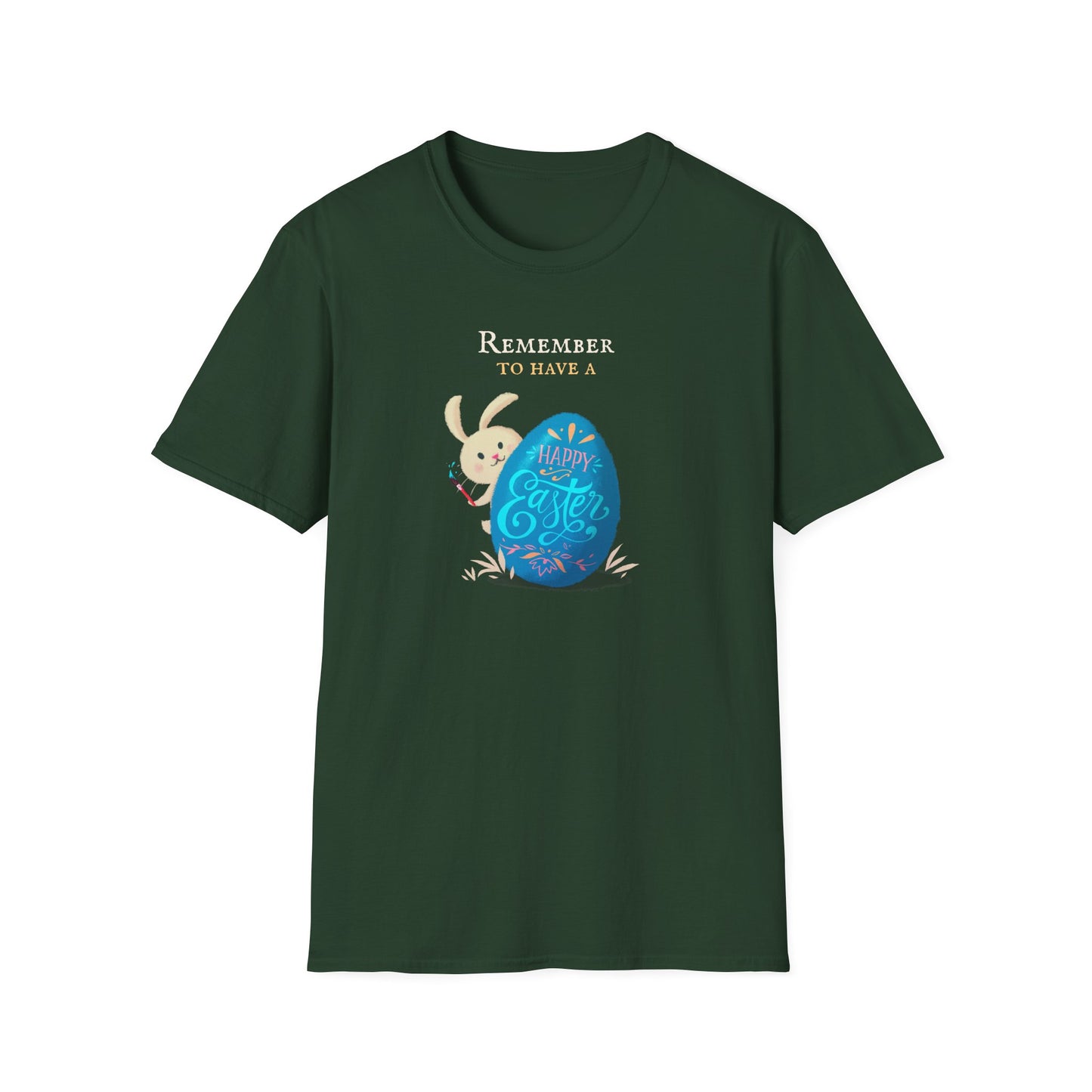 Easter Bunny Egg T-Shirt, Tee Shirt with Easter Signature, T Shirt with Easter Prints, Tee Shirt with Easter Design - 8