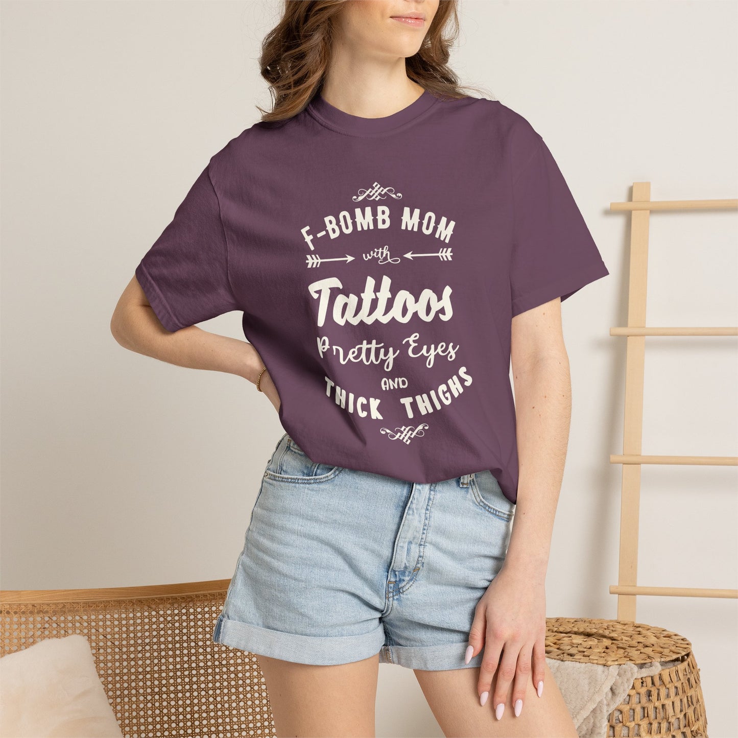 Mom T-shirt Mother's Day Mama Tee Unisex Comfort Colors Garment-Dyed Cotton h37