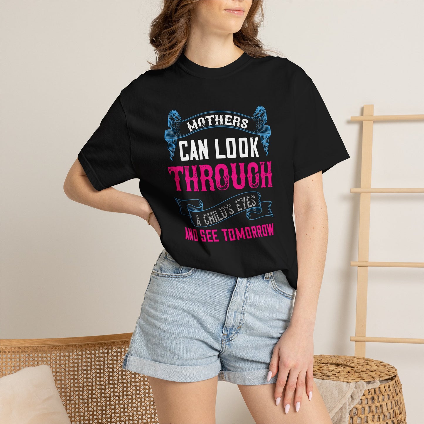 Mom T-shirt Mother Day Mama Tee Unisex Comfort Colors Garment-Dyed Cotton h86
