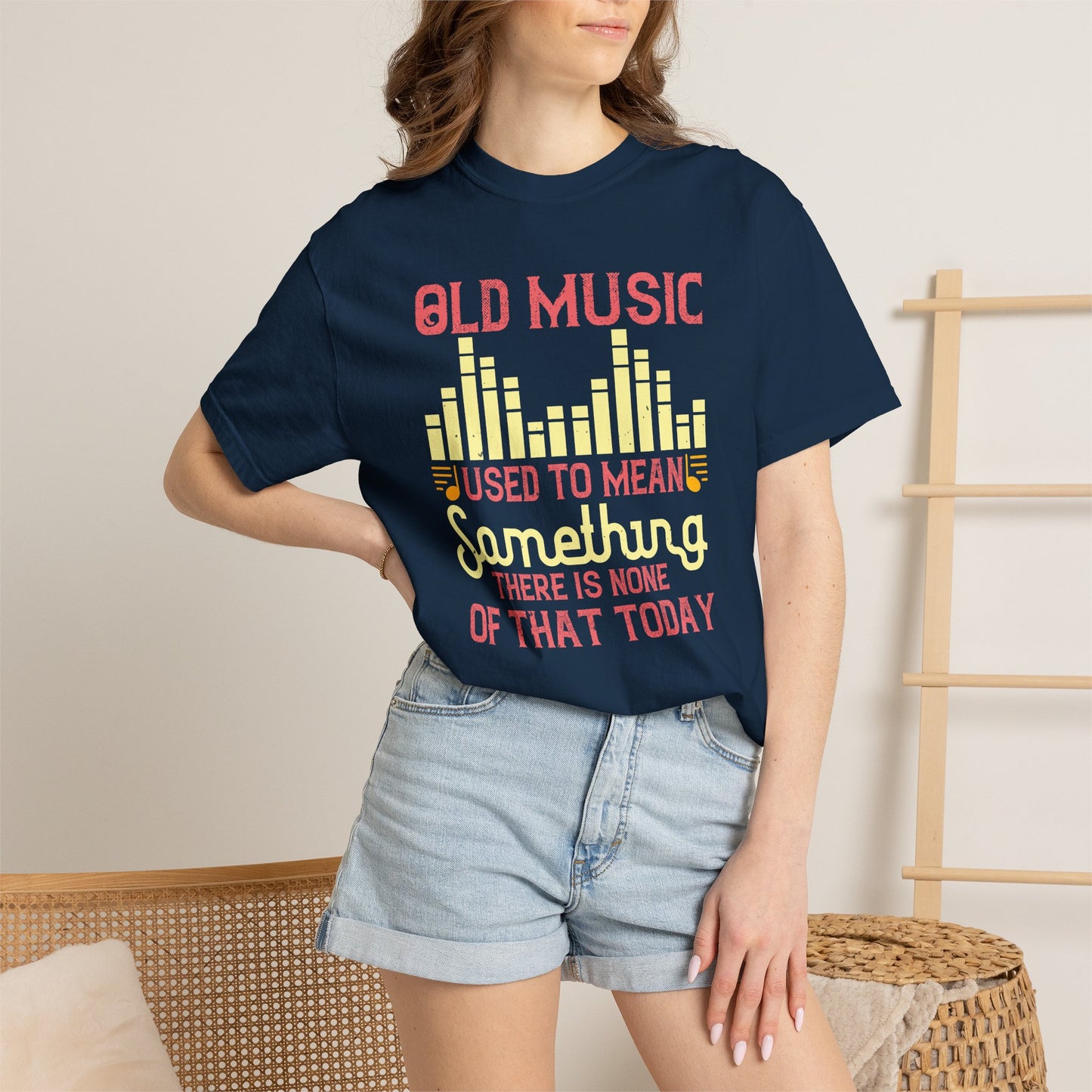 Music Graphic Design Unisex Cotton T-shirt  m39