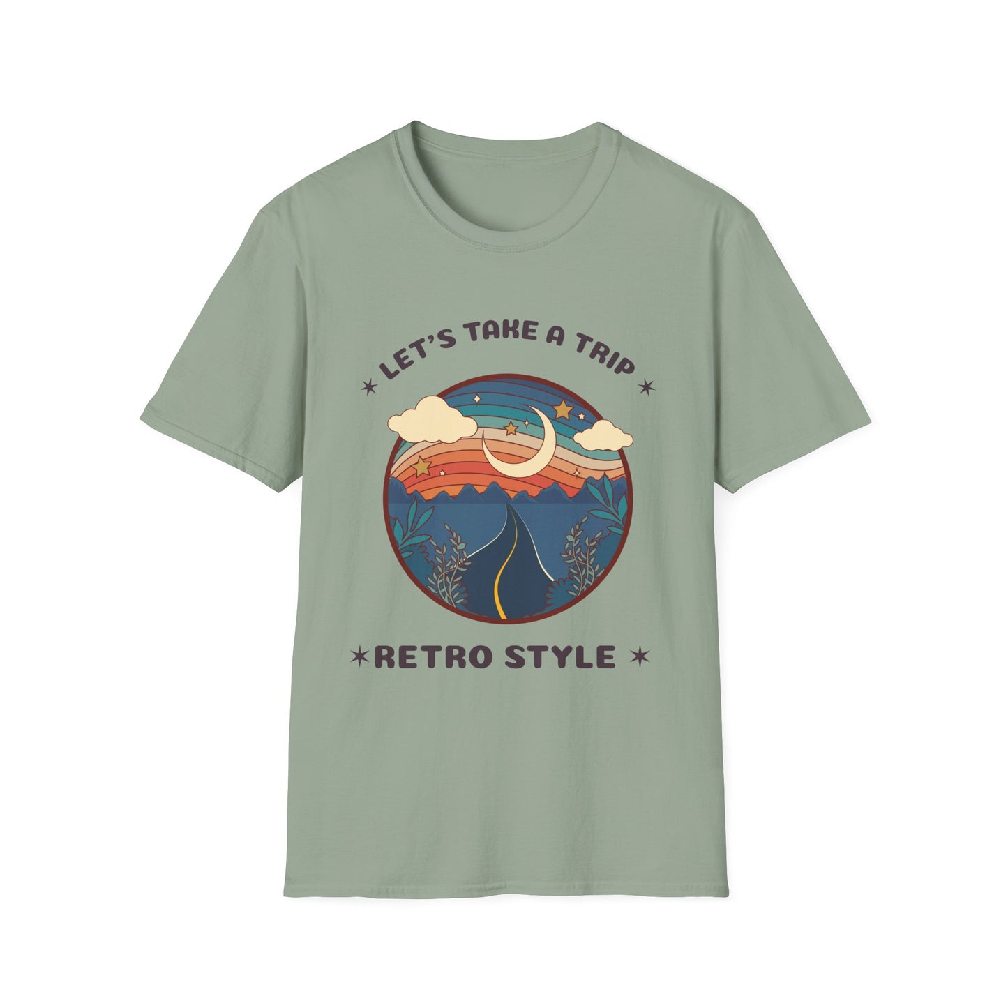 Retro T Shirt, Retro Design Shirt, Retro Art Tee Shirt, T-shirt with Retro Style