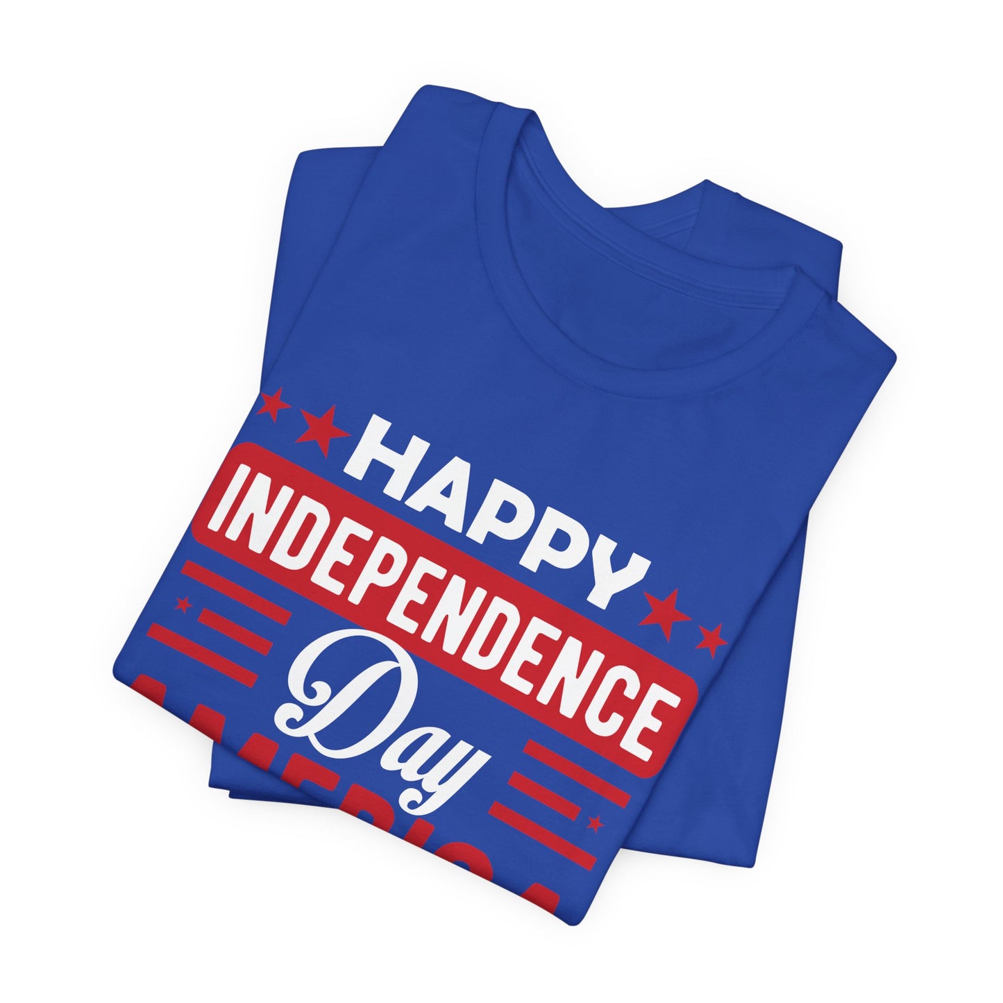 Happy Independence Day America Graphic Unisex Cotton T-Shirt 015
