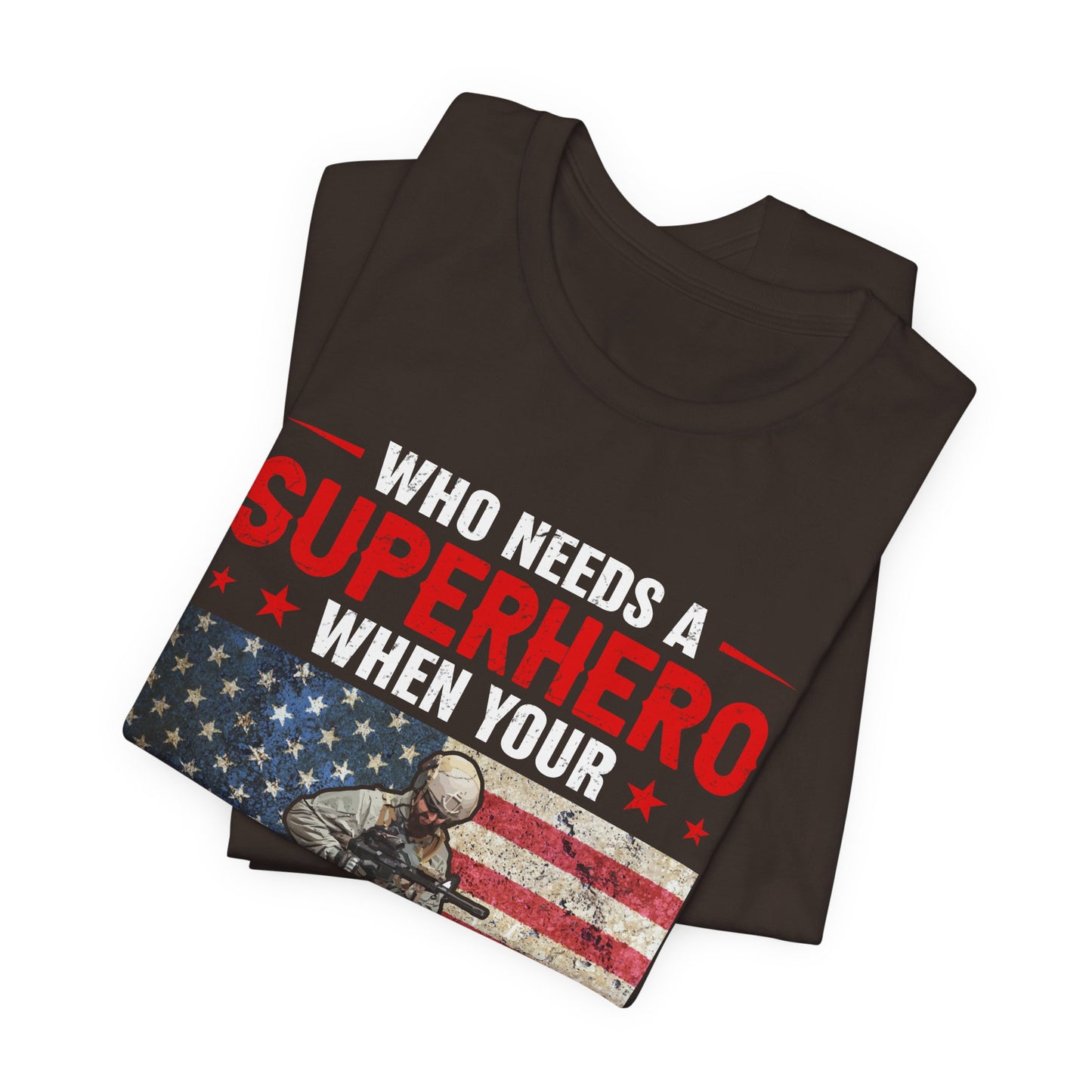 American Flag Graphic Unisex Cotton Tee v43