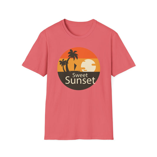Summer T-Shirt, Summer Design Shirts, Art Tee Shirt with Summer Design - 5