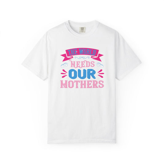 Mom T-shirt Mother Day Mama Tee Unisex Comfort Colors Garment-Dyed Cotton h95