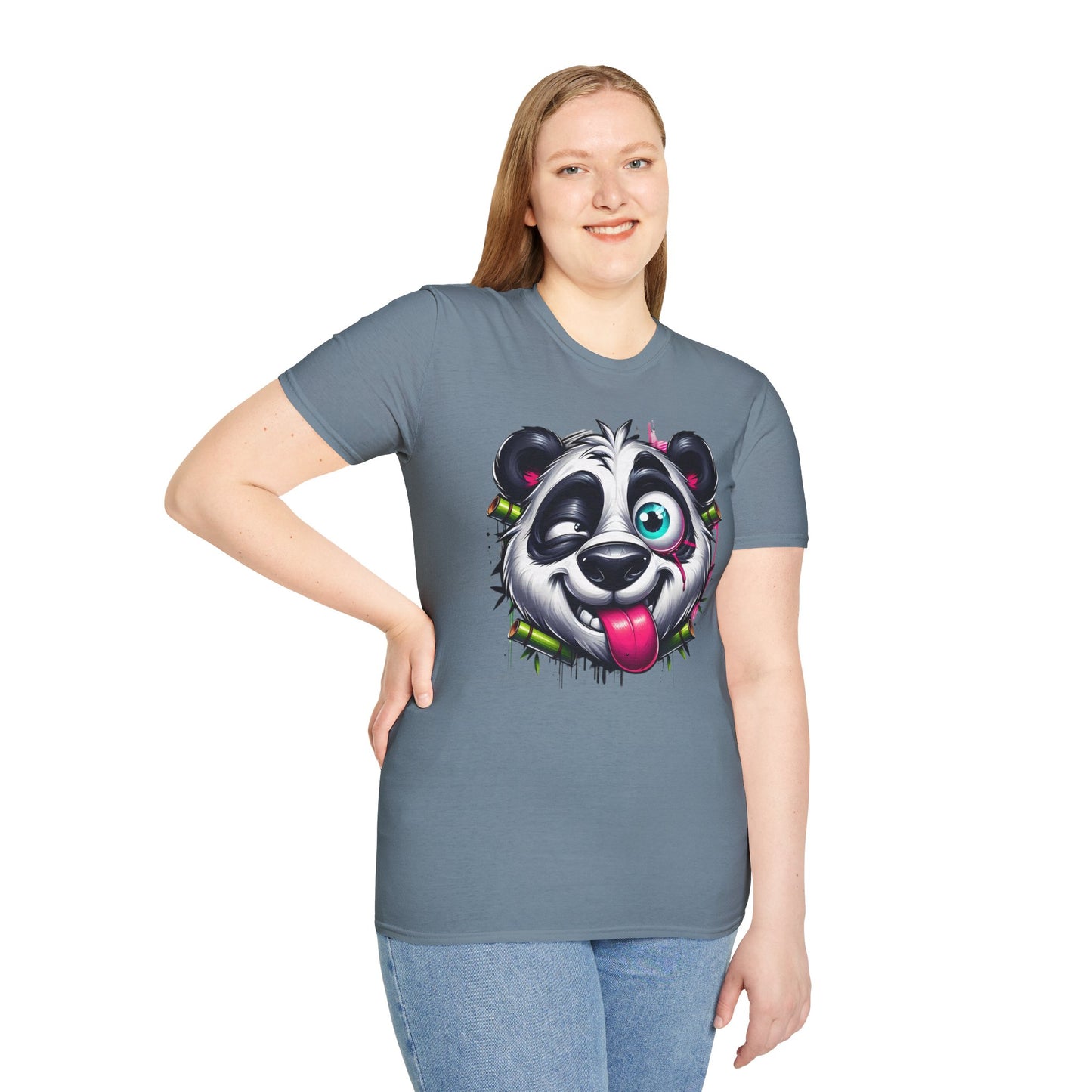 Animals Tees, Funny Animals Shirt, T Shirts with Funny Animals, T-Shirt with Panda, Panda Tees