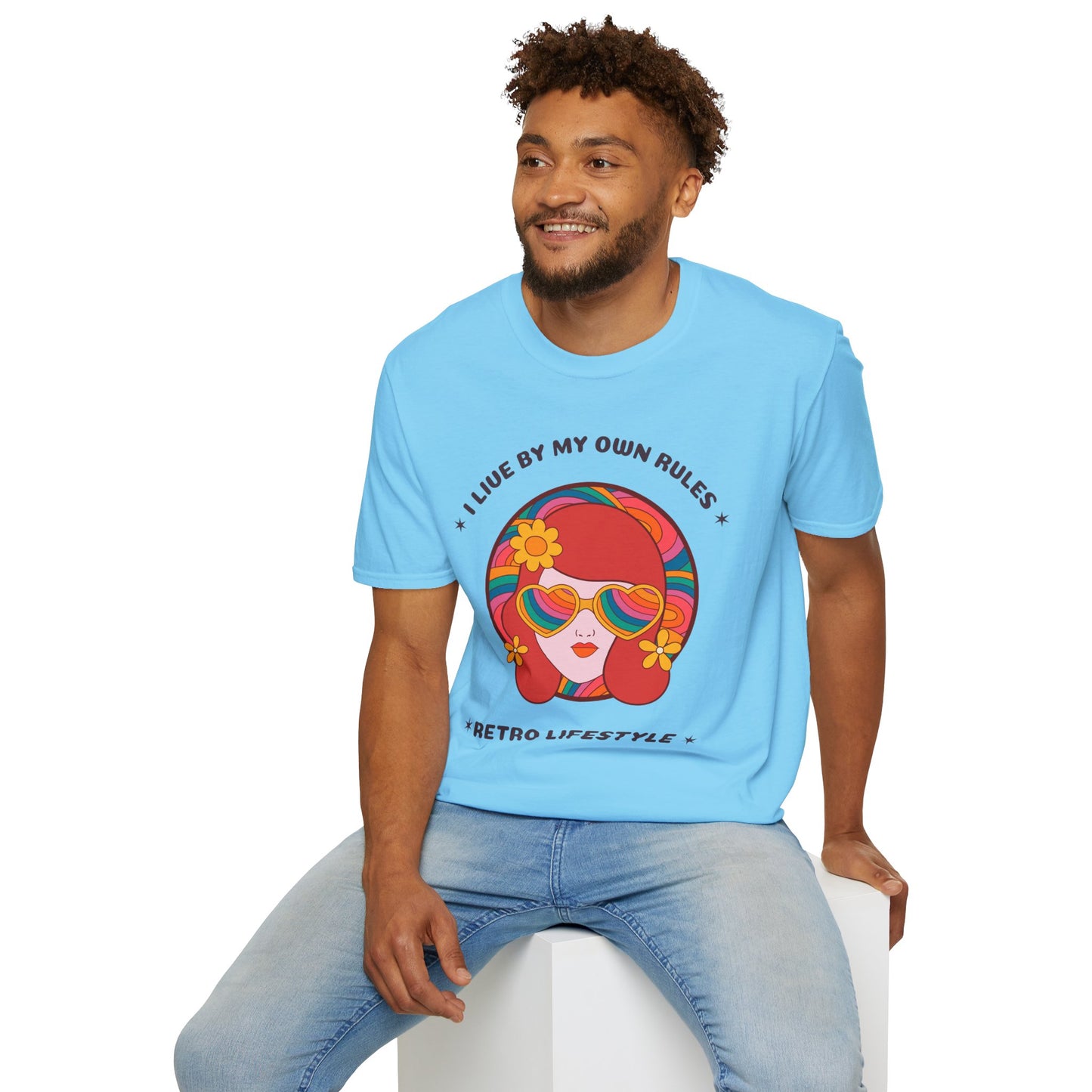 Retro T Shirt, Retro Design Shirt, Retro Art Tee Shirt, T-shirt with Retro Style