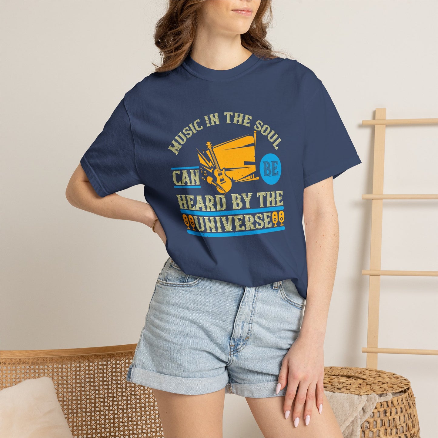Music Graphic Design Unisex Cotton T-shirt m25