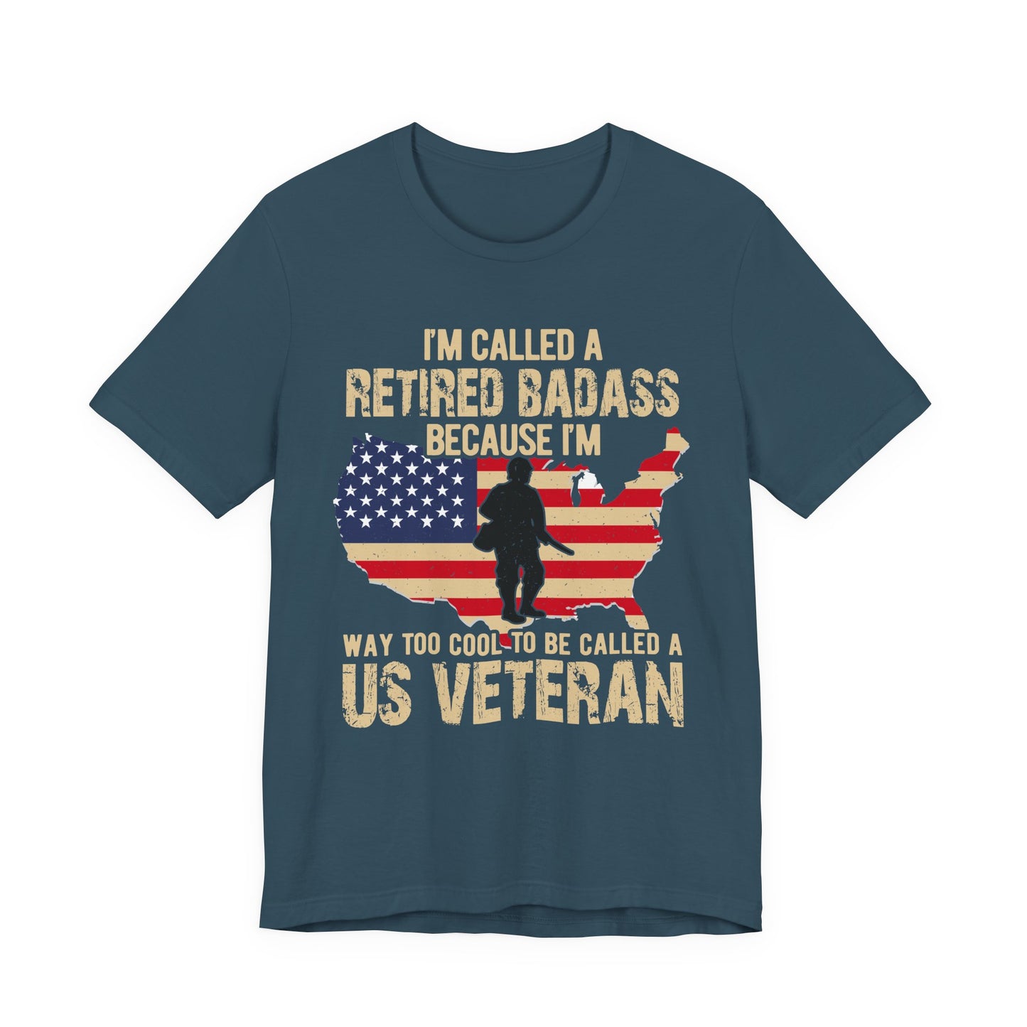 Army Veteran Patriotic Graphic Design Unisex Cotton T-Shirt v22