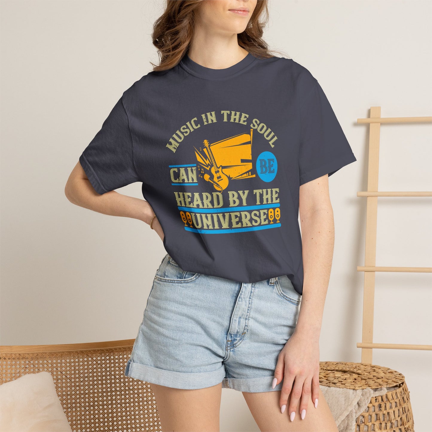Music Graphic Design Unisex Cotton T-shirt m25