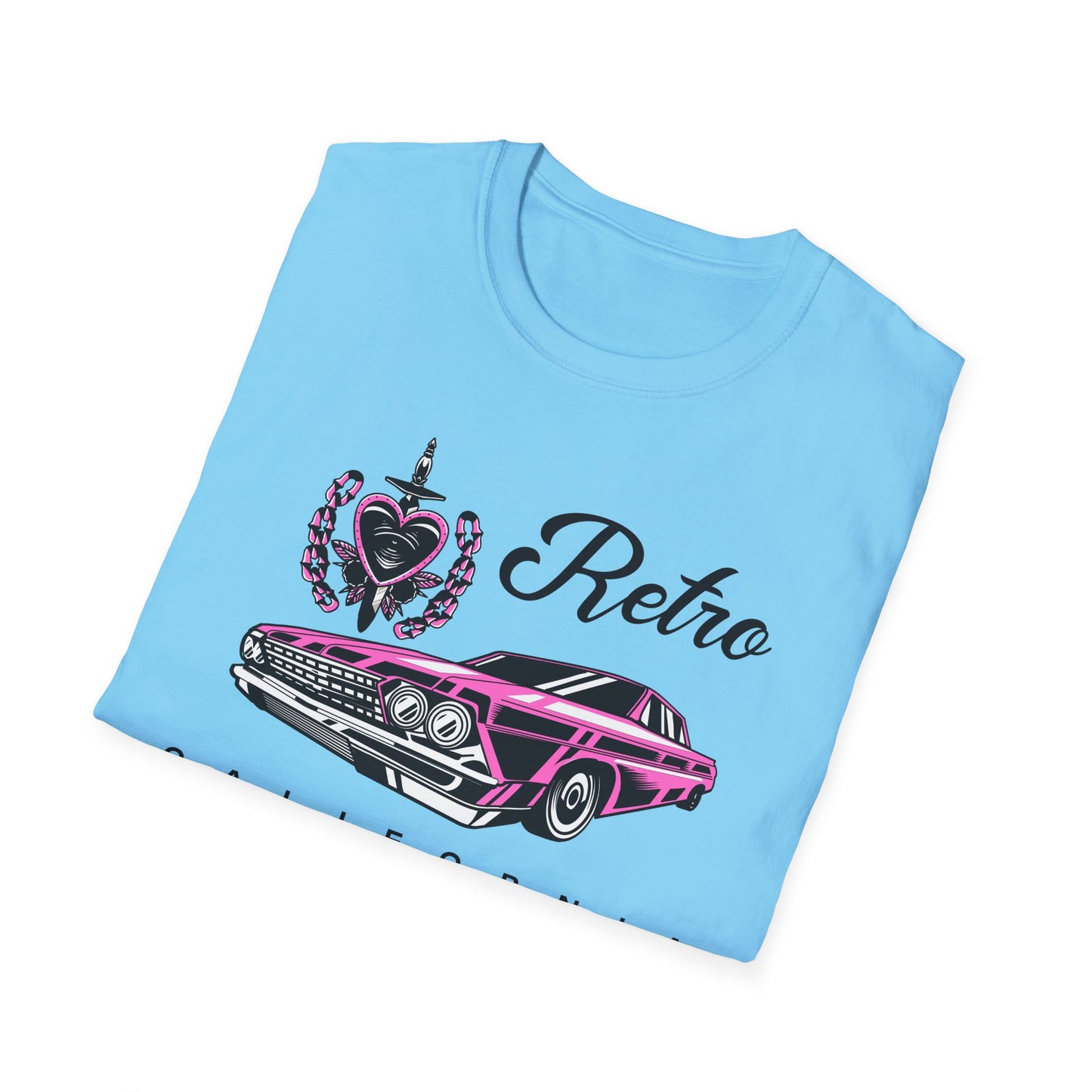 Retro T Shirt, Retro Design Shirt, Retro Art Tee Shirt, T-shirt with Retro Style