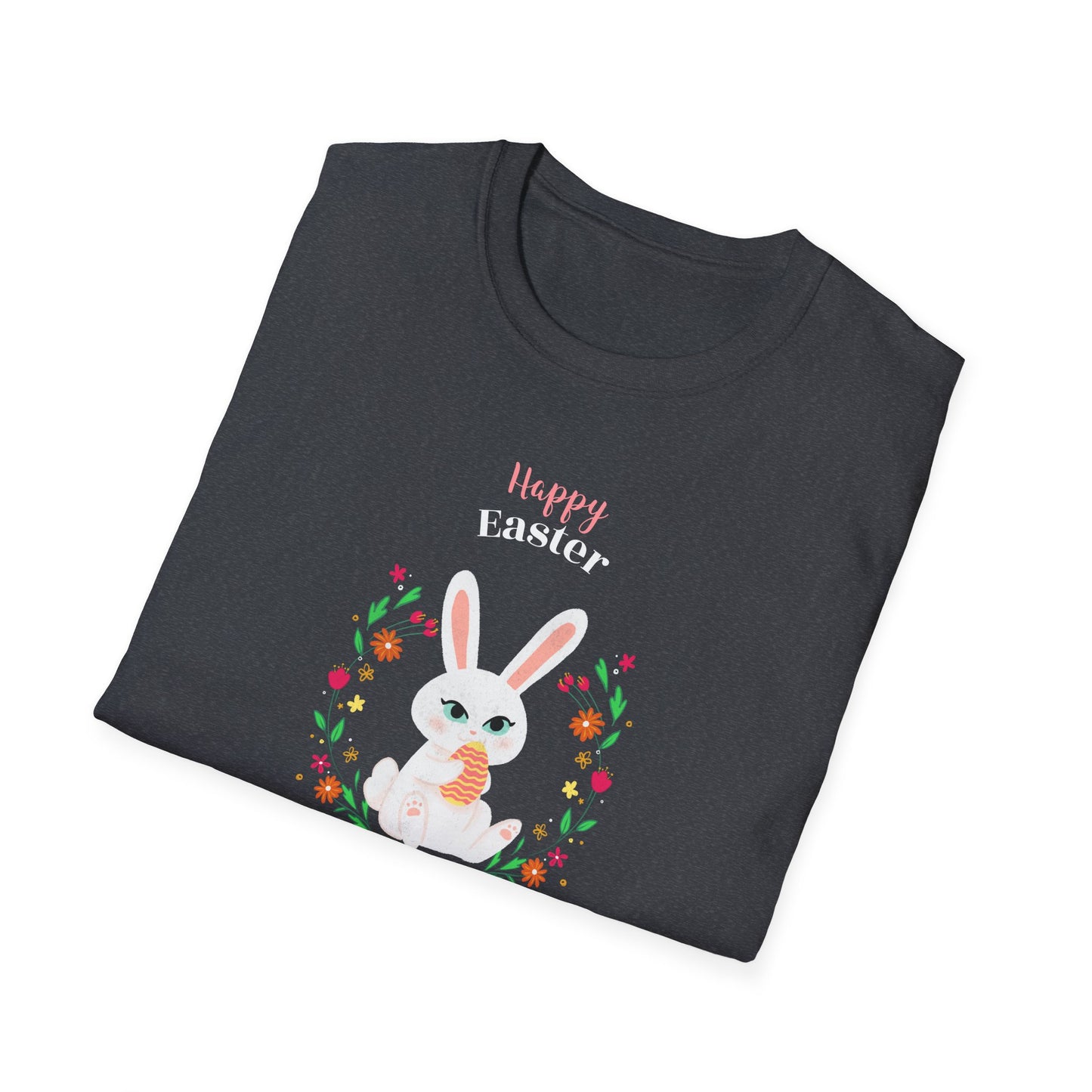 Easter Bunny T-Shirt, Tee Shirt with Easter Signature, T Shirt with Easter Prints, Tee Shirt with Easter Design - 12