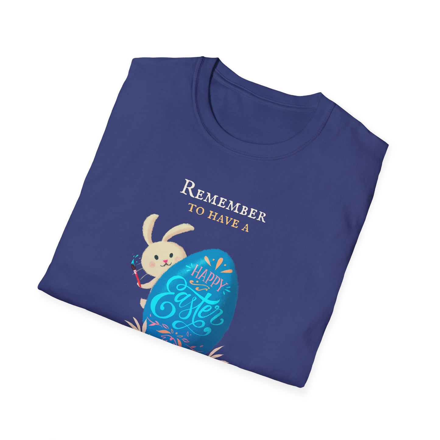 Easter Bunny Egg T-Shirt, Tee Shirt with Easter Signature, T Shirt with Easter Prints, Tee Shirt with Easter Design - 8