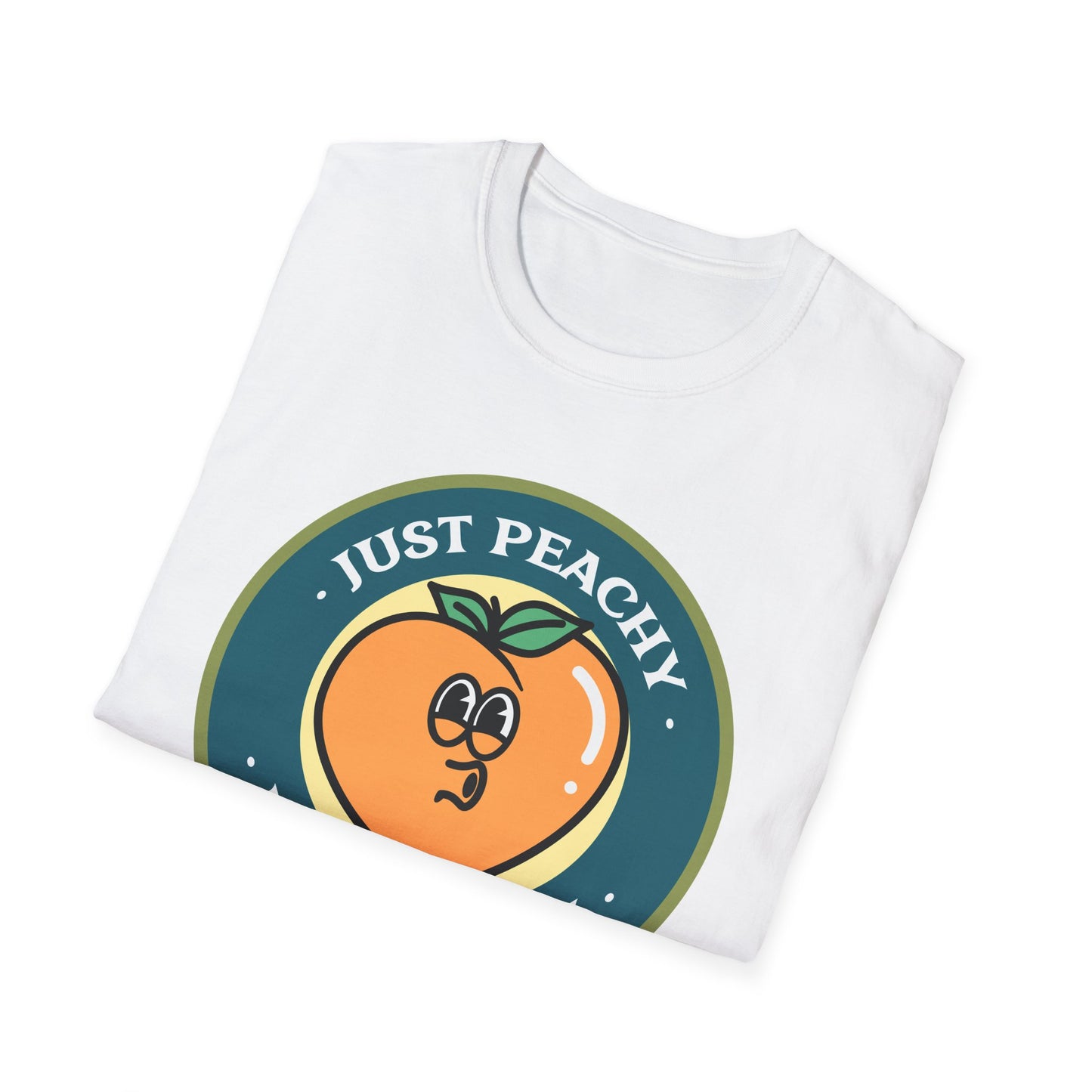 Food Tees, Funny Food T Shirts, Funny T Shirts, Shirt with Fruits, Shirt with Peach