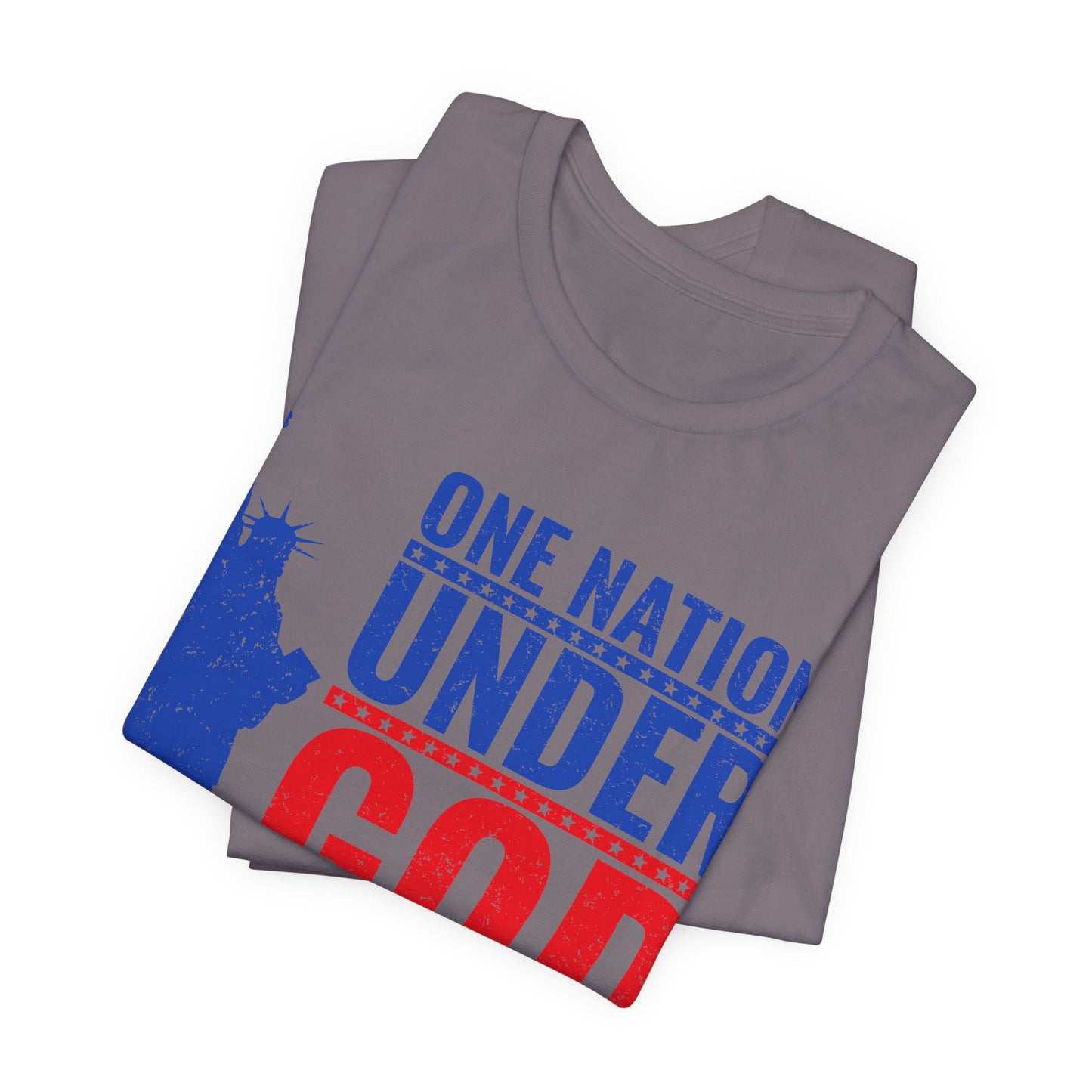 Statue of Liberty Patriotic Graphic Unisex Cotton T-Shirt a6