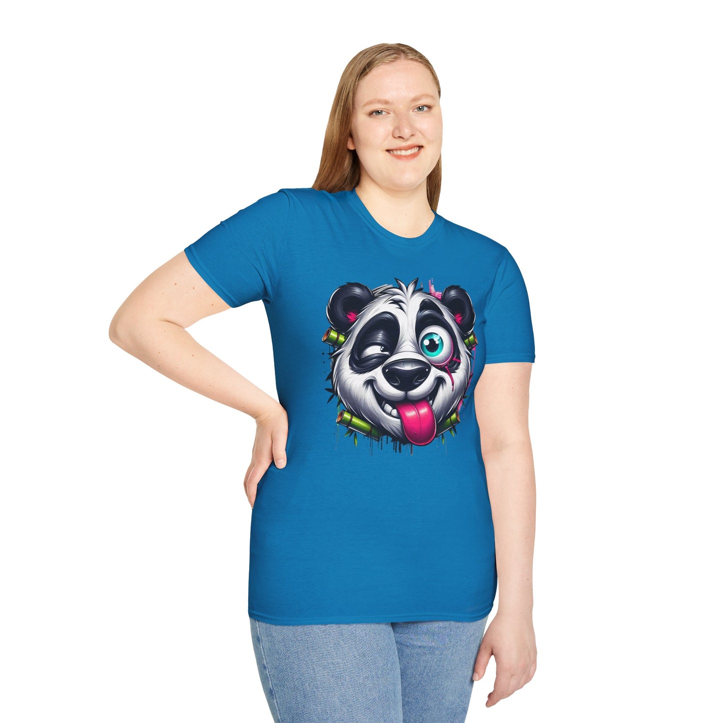 Animals Tees, Funny Animals Shirt, T Shirts with Funny Animals, T-Shirt with Panda, Panda Tees
