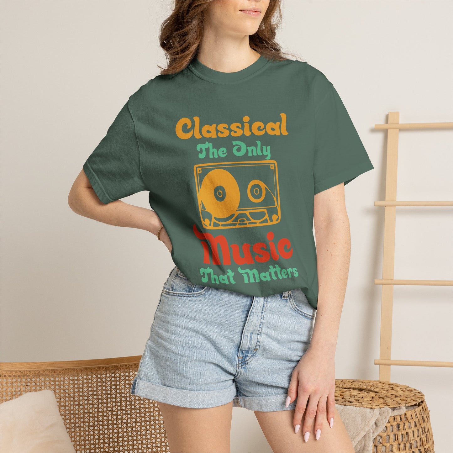 Music Graphic Design Unisex Cotton T-shirt 011